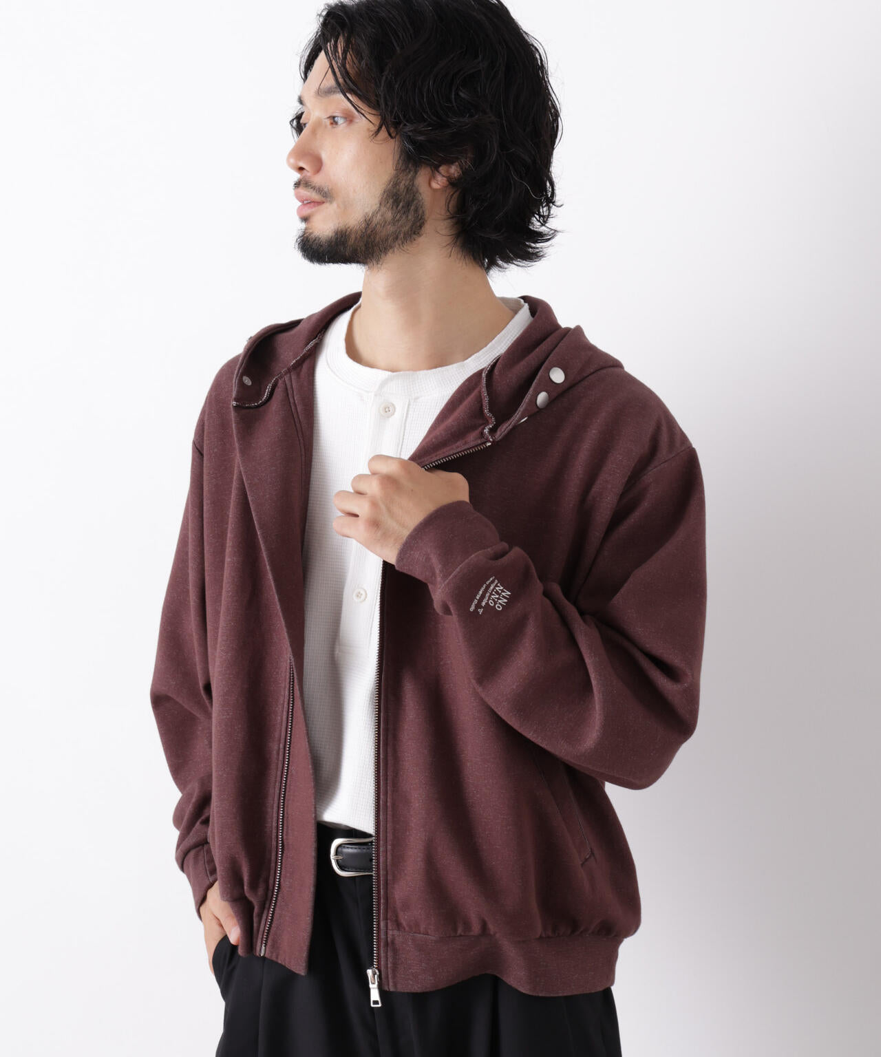 ｢surplus｣ フーディージップパーカー
