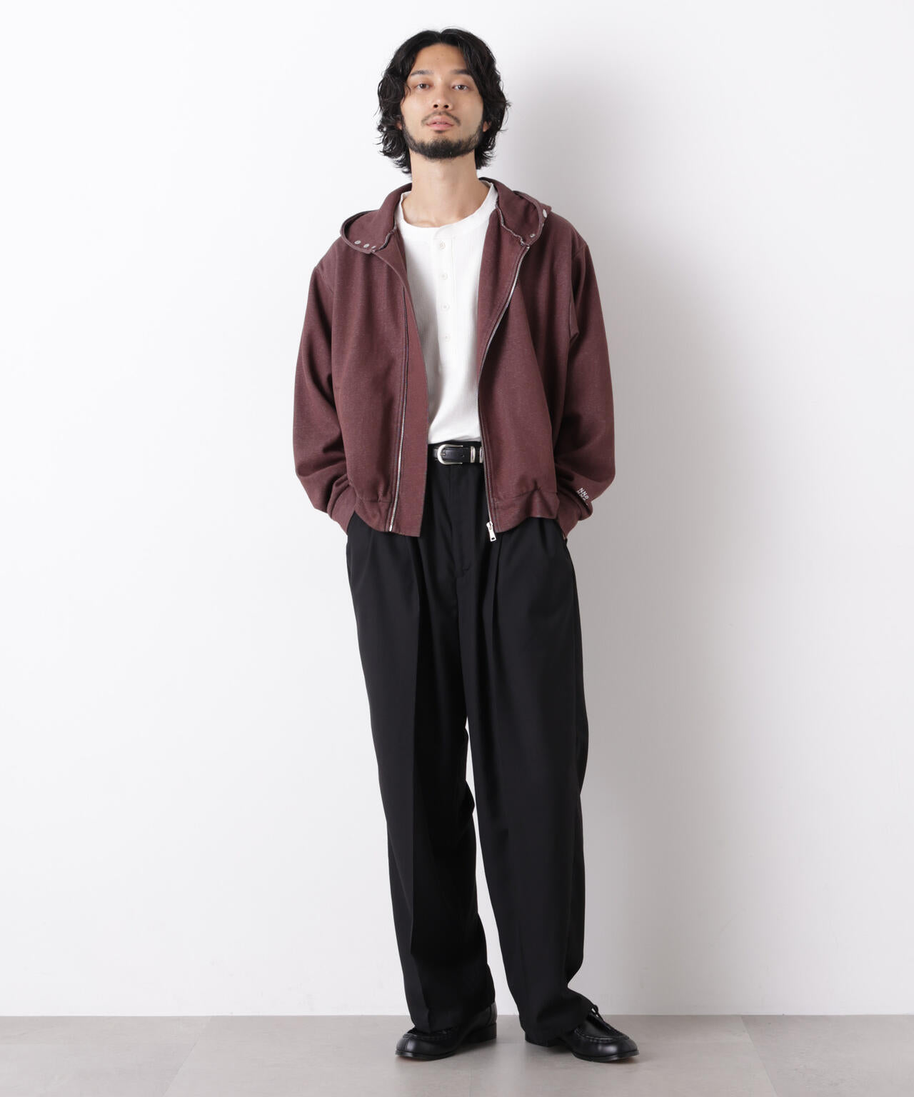 ｢surplus｣ フーディージップパーカー