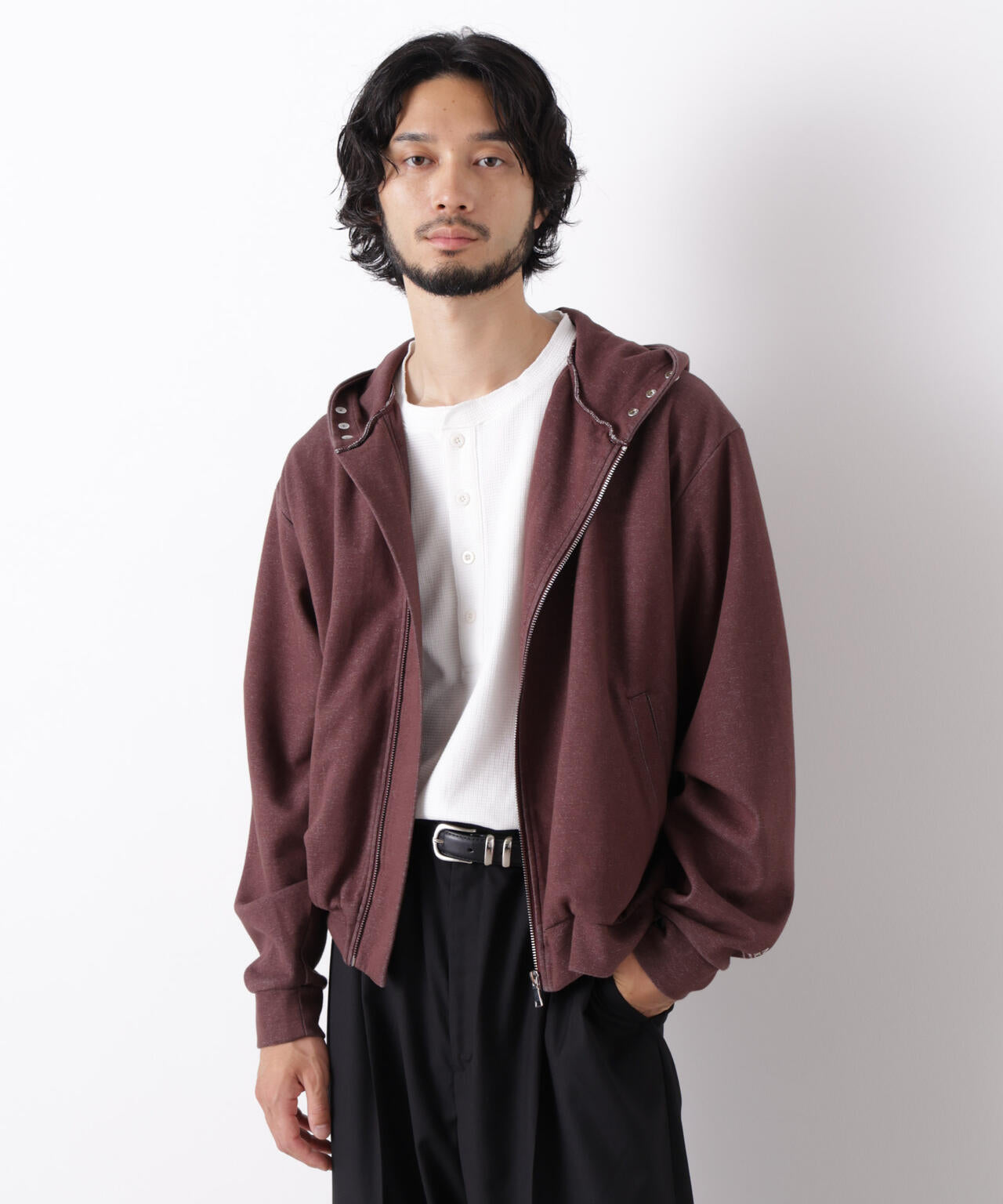 ｢surplus｣ フーディージップパーカー