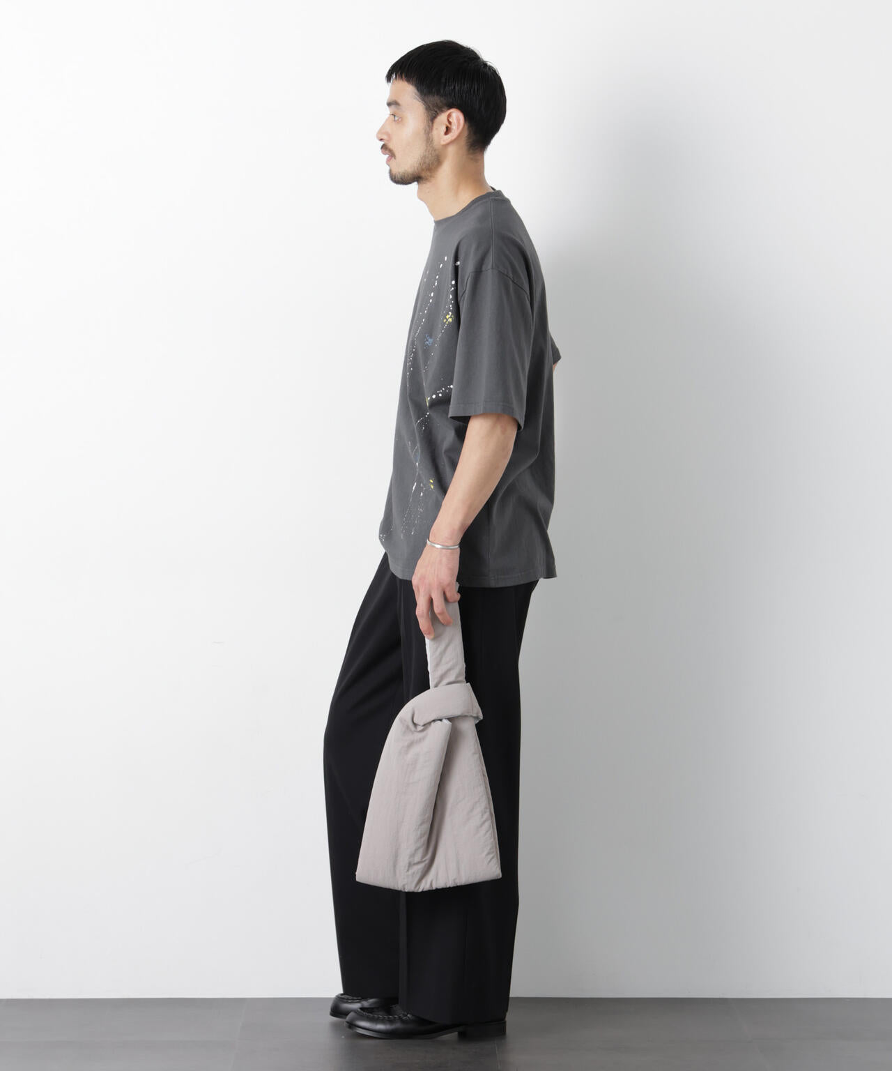 ブラックタイダイTシャツ