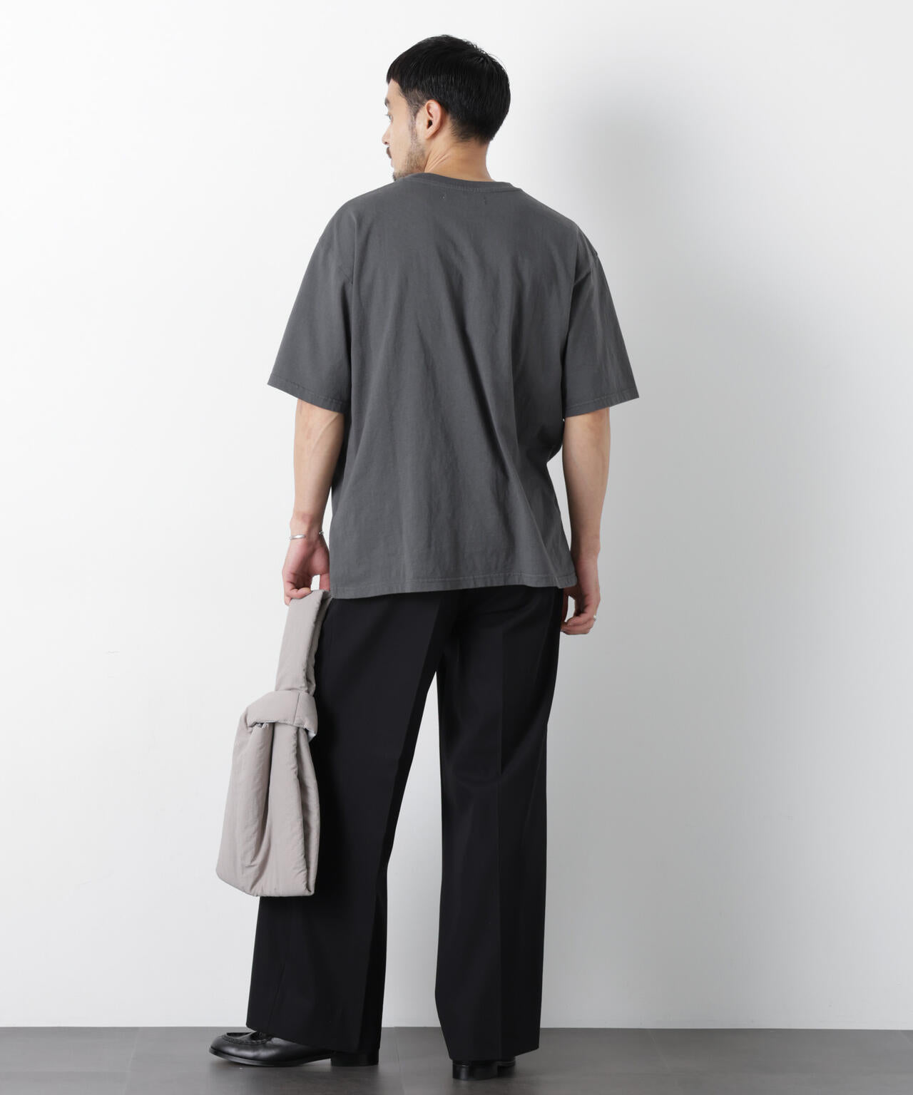 ブラックタイダイTシャツ