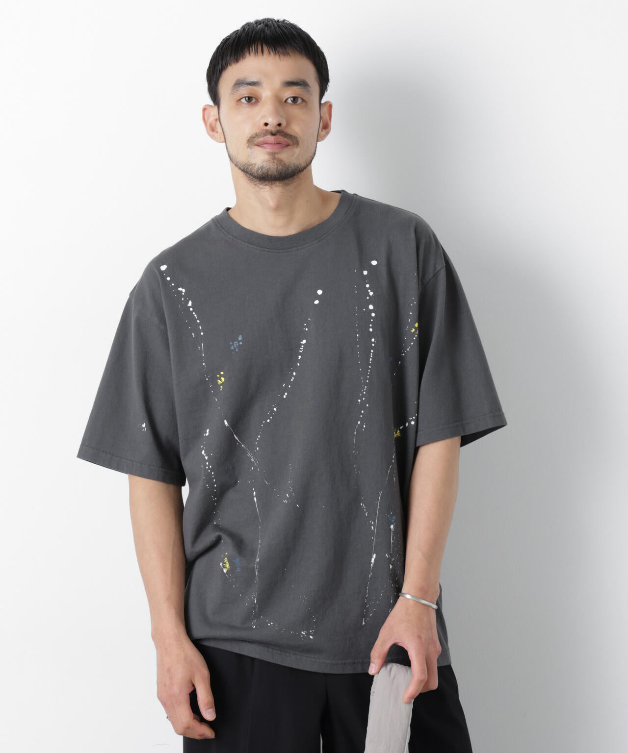 ブラックタイダイTシャツ