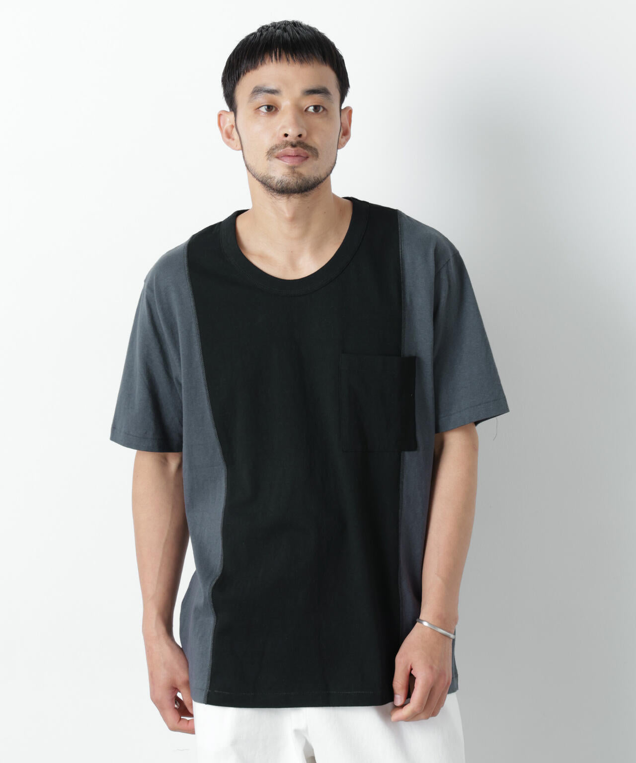 Raffy Cotton Jersey_切替Tシャツ