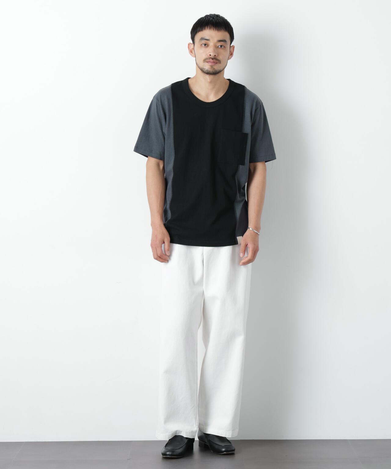 Raffy Cotton Jersey_切替Tシャツ