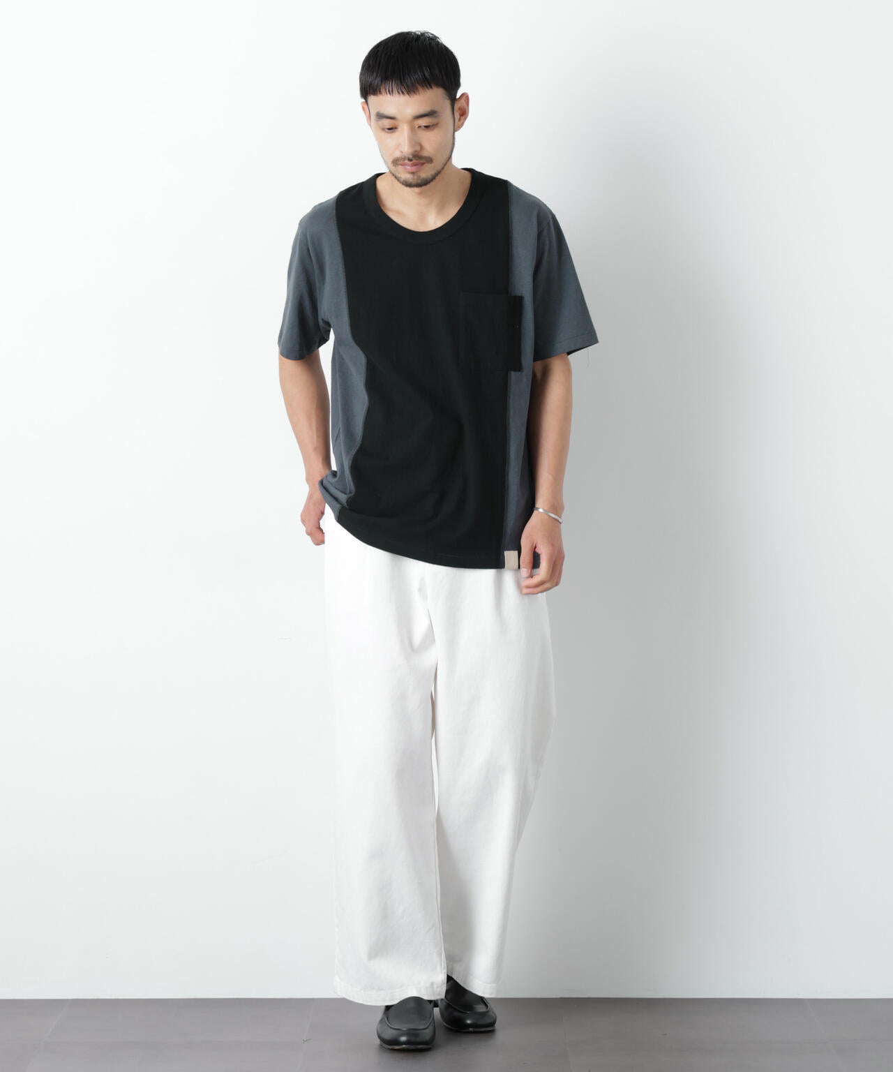 Raffy Cotton Jersey_切替Tシャツ