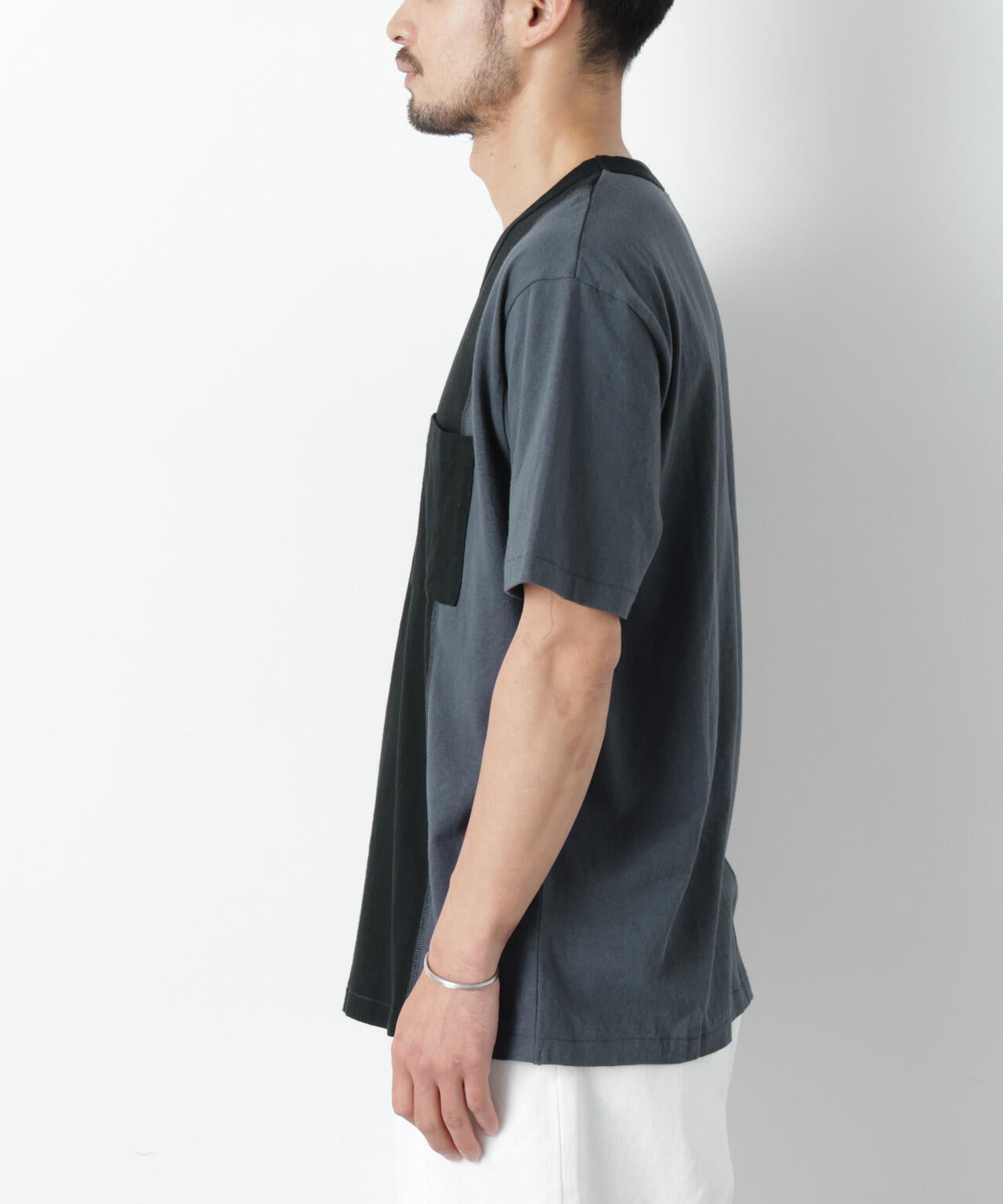 Raffy Cotton Jersey_切替Tシャツ