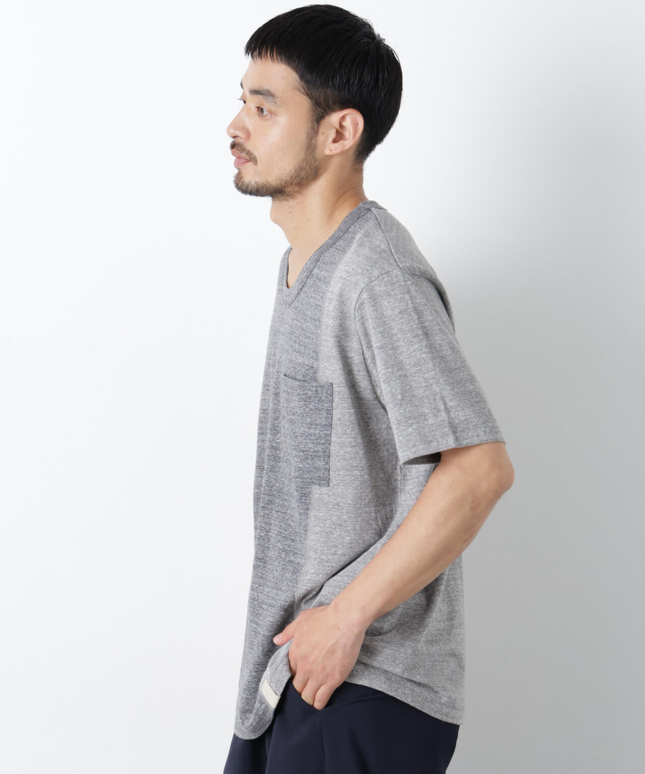 Raffy Cotton Jersey_切替Tシャツ