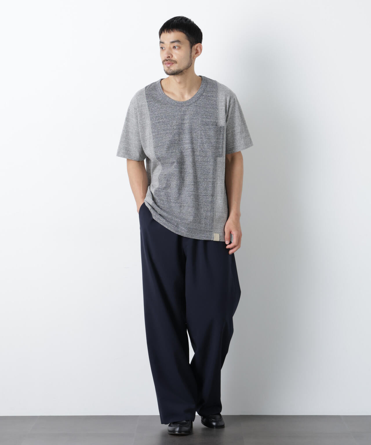 Raffy Cotton Jersey_切替Tシャツ