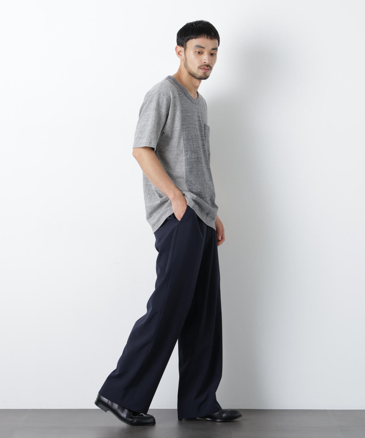 Raffy Cotton Jersey_切替Tシャツ