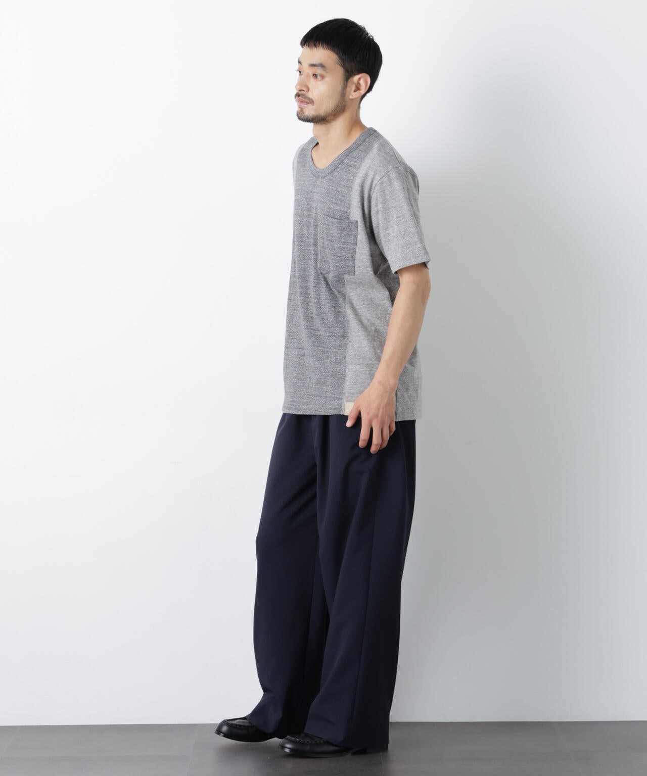 Raffy Cotton Jersey_切替Tシャツ