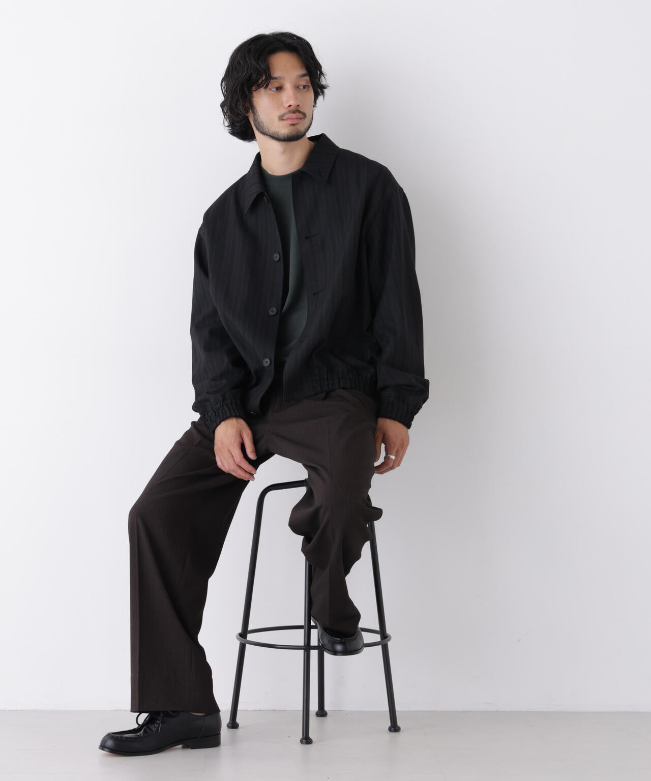 ｢OtoNANO｣ ヘリンボンワイドイージースラックス