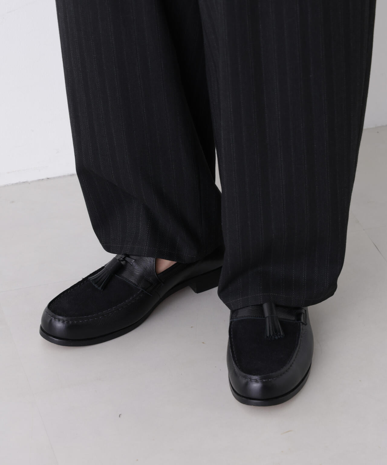 ｢DELEGANT｣ バレルレッグイージーパンツ（セットアップ可）