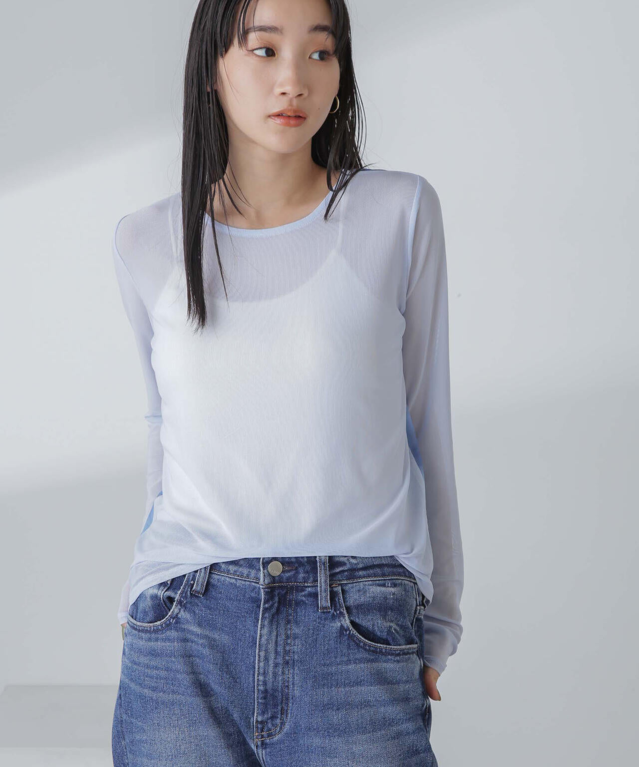 ストレッチチュール 前後2wayシアートップス