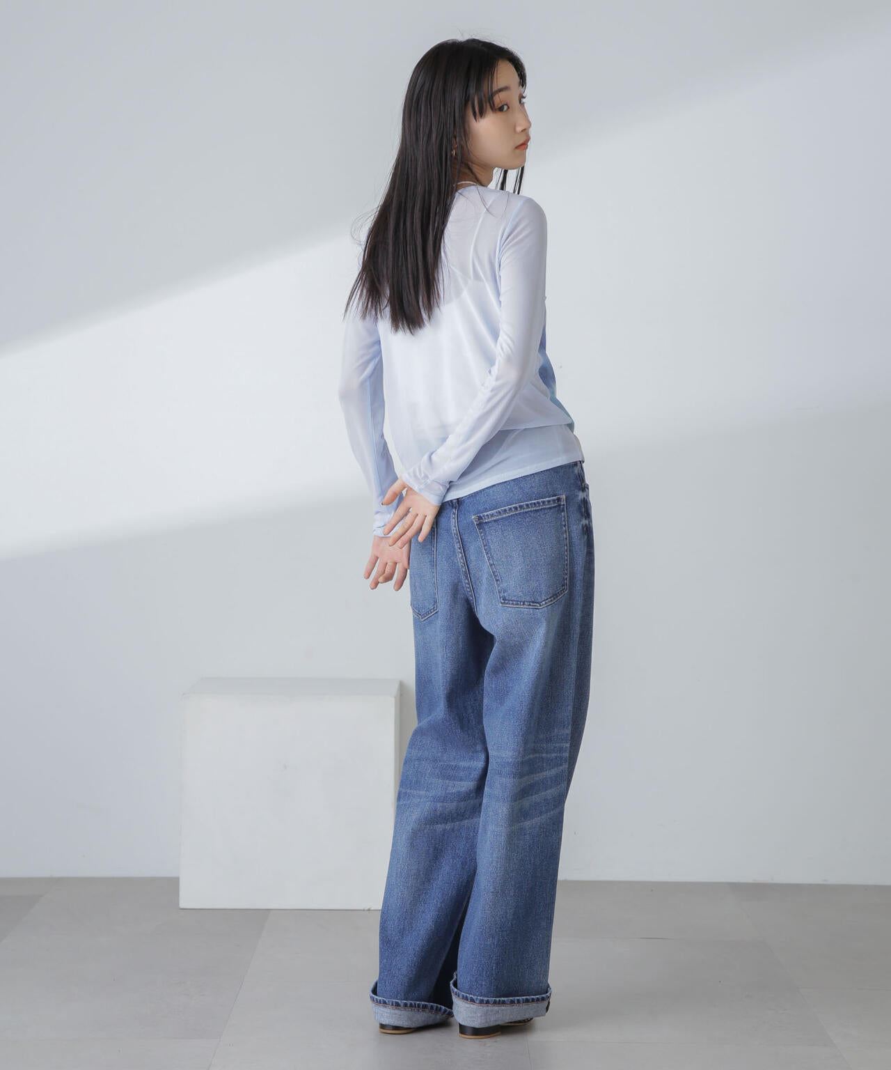 ストレッチチュール 前後2wayシアートップス