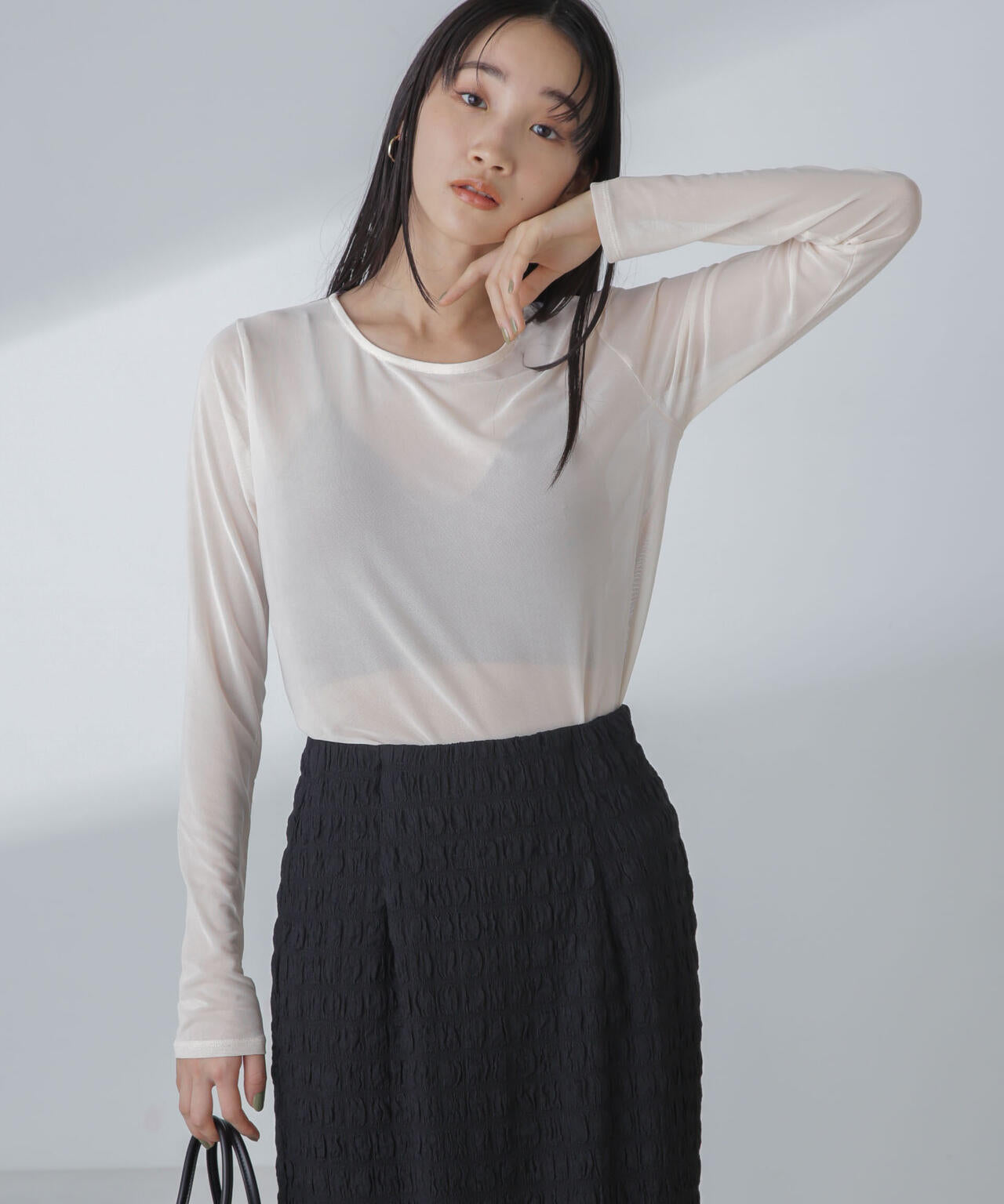 ストレッチチュール 前後2wayシアートップス