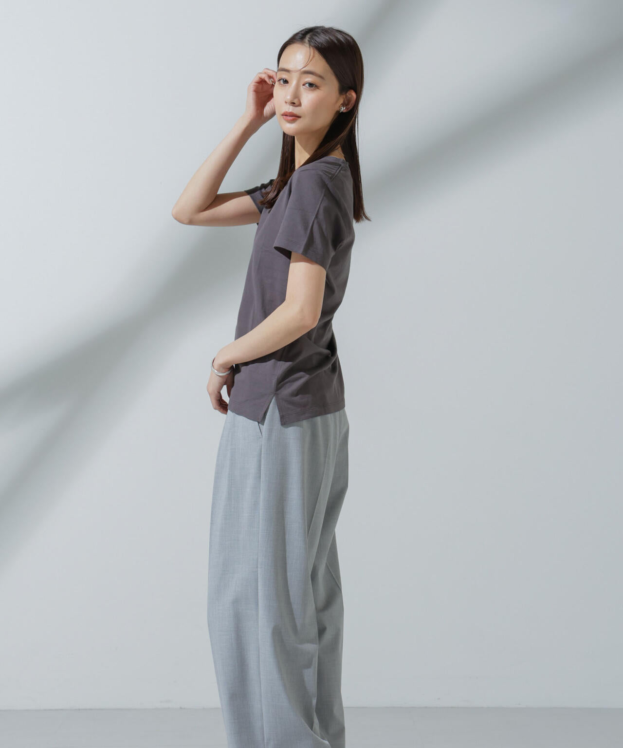 Anti Soaked(R) 汗染み防止 VネックTシャツ