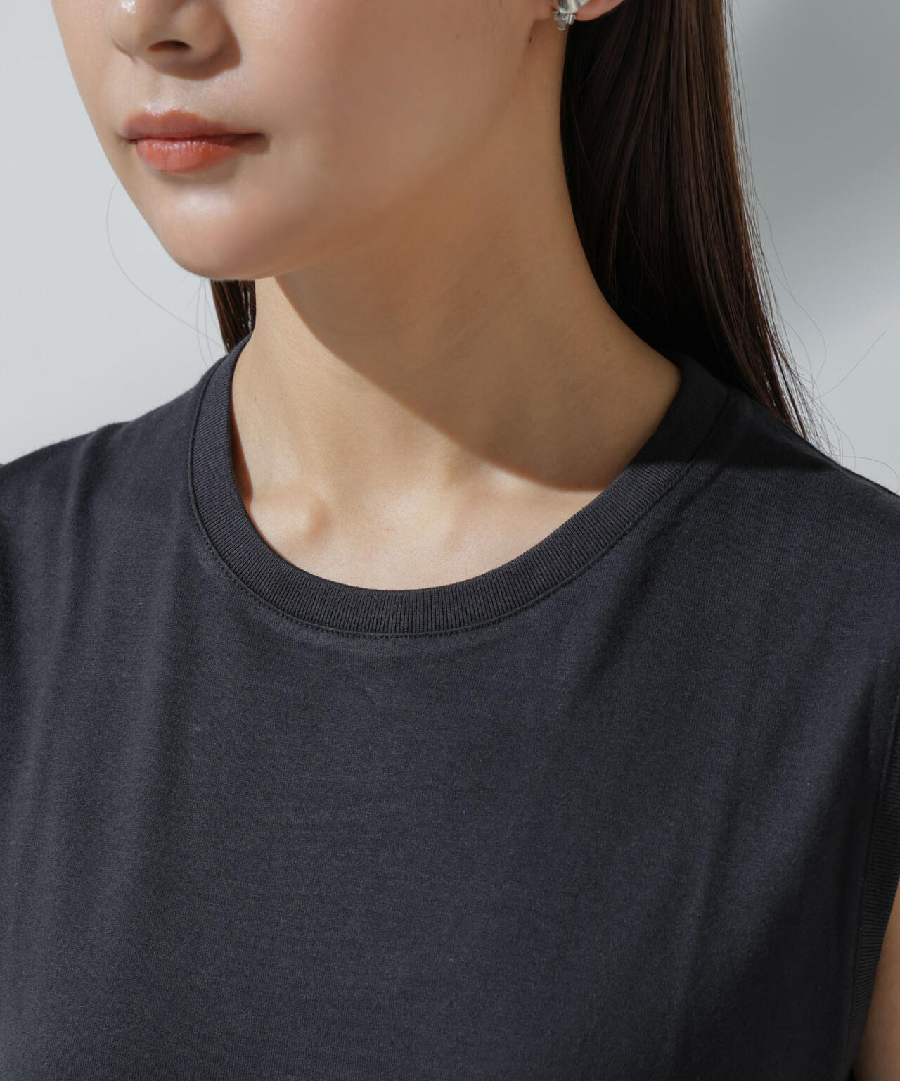 Anti Soaked(R) 汗染み防止 ノースリーブTシャツ
