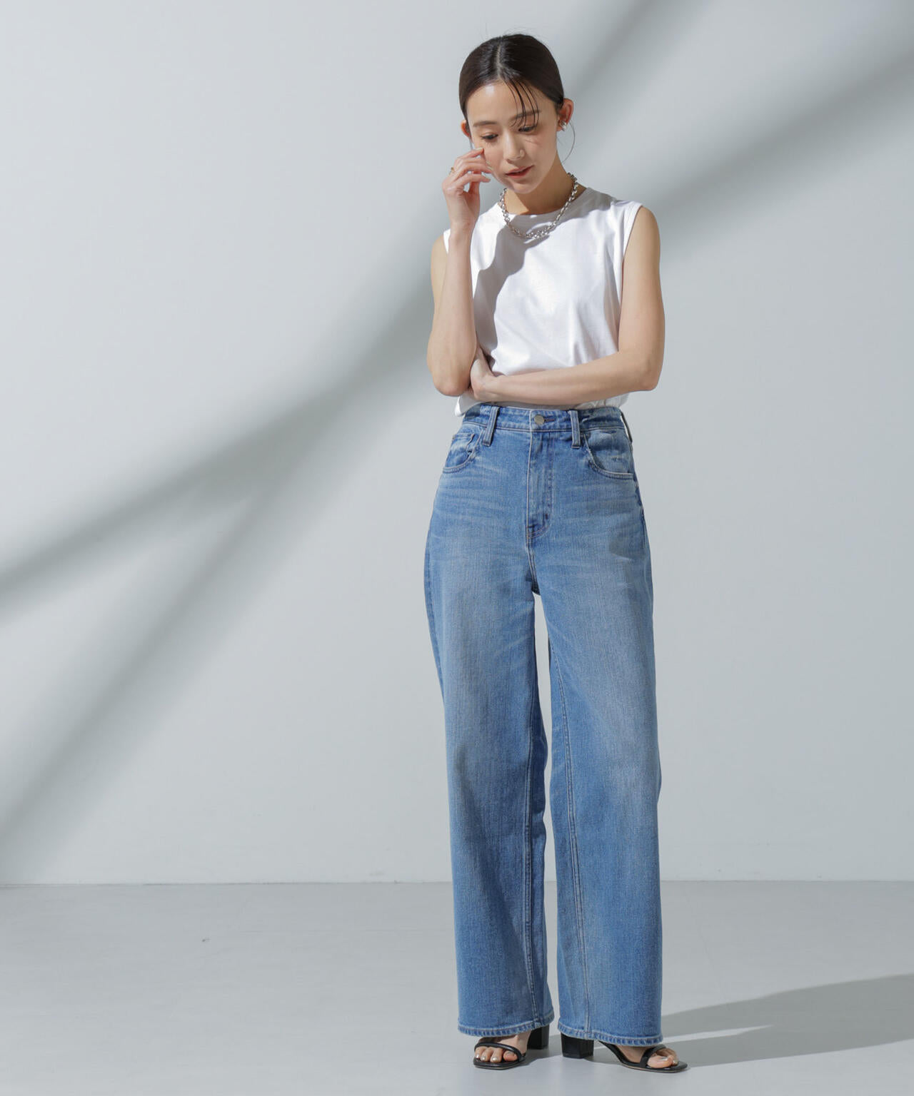 Anti Soaked(R) 汗染み防止 ノースリーブTシャツ