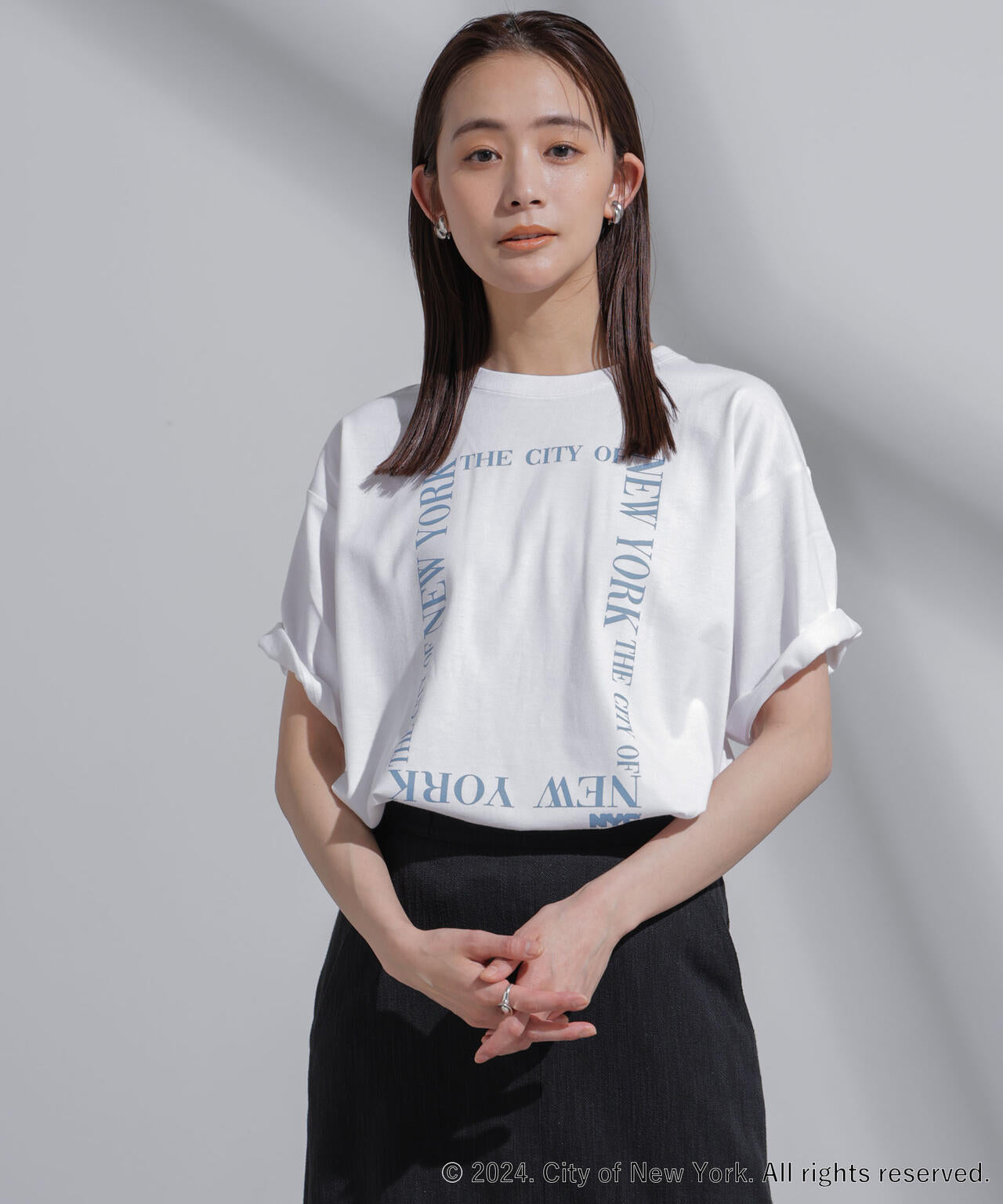 GOOD ROCK SPEED×Anti Soaked(R) 汗染み防止 NYC Tシャツ