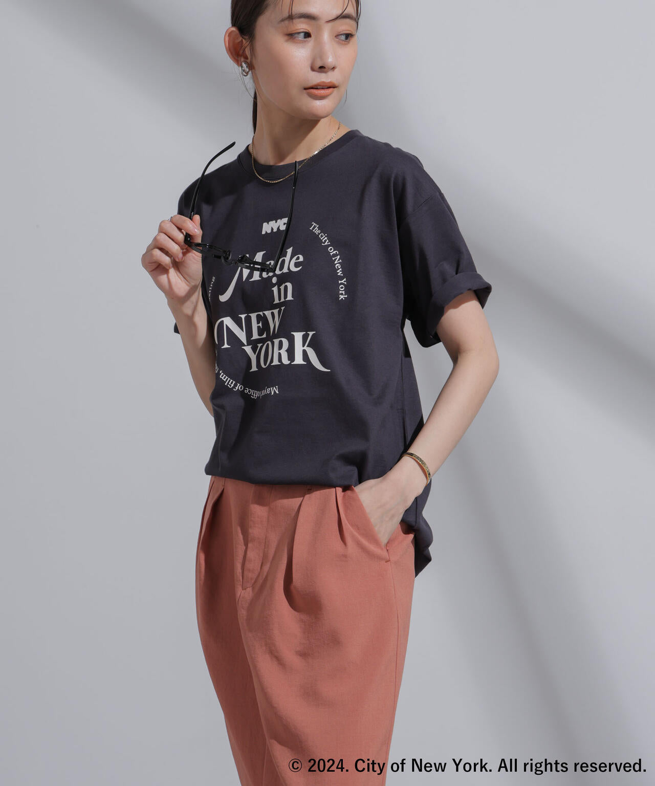 GOOD ROCK SPEED×Anti Soaked(R) 汗染み防止 NYC Tシャツ