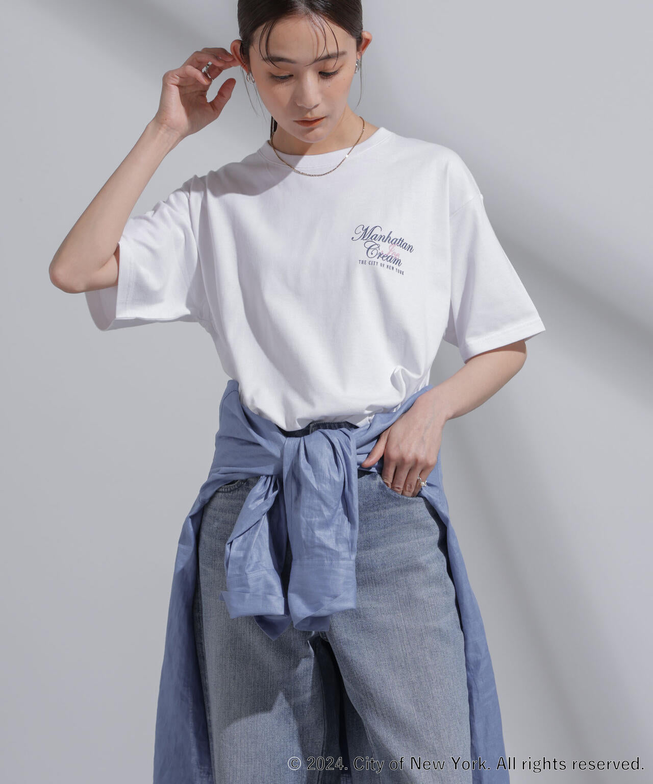 GOOD ROCK SPEED×Anti Soaked(R) 汗染み防止 NYC Tシャツ