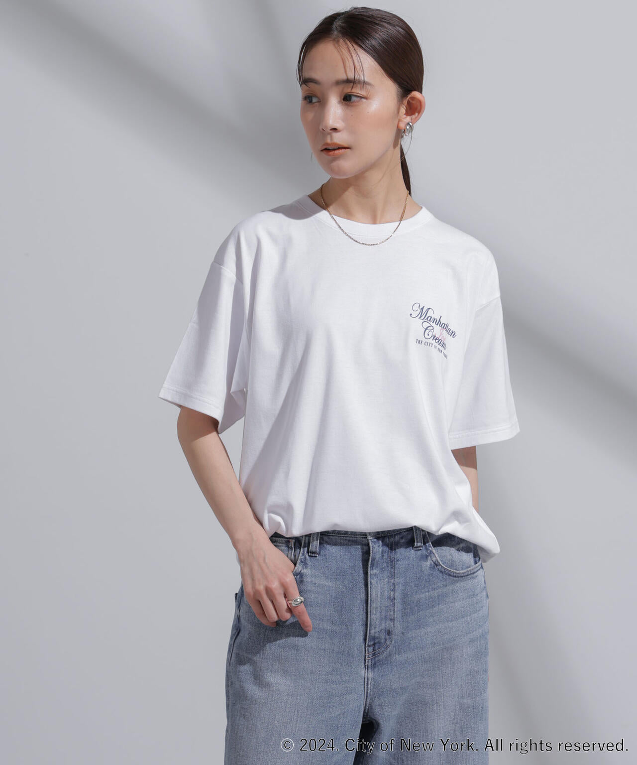GOOD ROCK SPEED×Anti Soaked(R) 汗染み防止 NYC Tシャツ