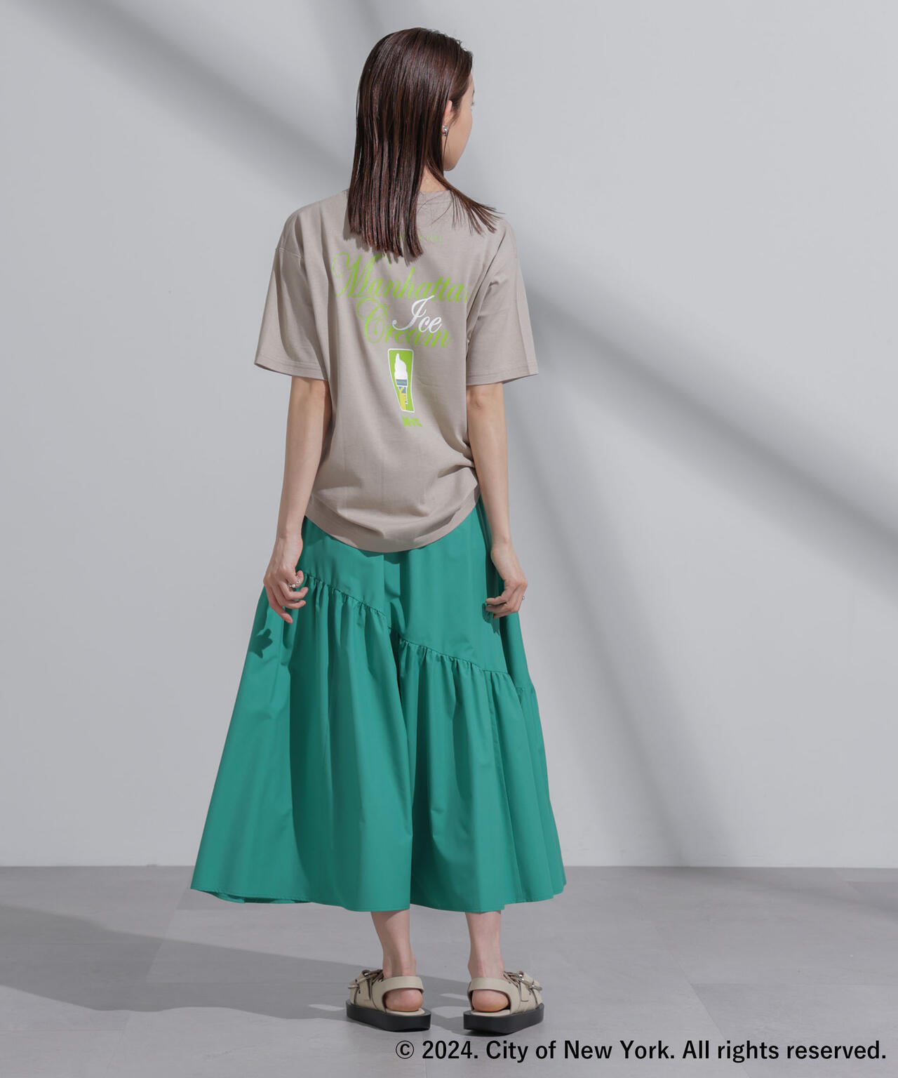 GOOD ROCK SPEED×Anti Soaked(R) 汗染み防止 NYC Tシャツ