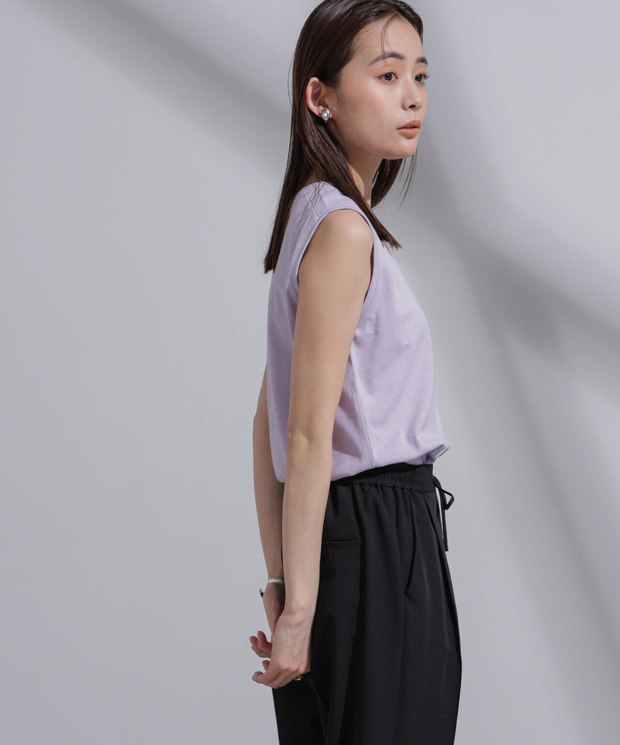 Anti Soaked(R)  汗染み防止 カラフルノースリTシャツ
