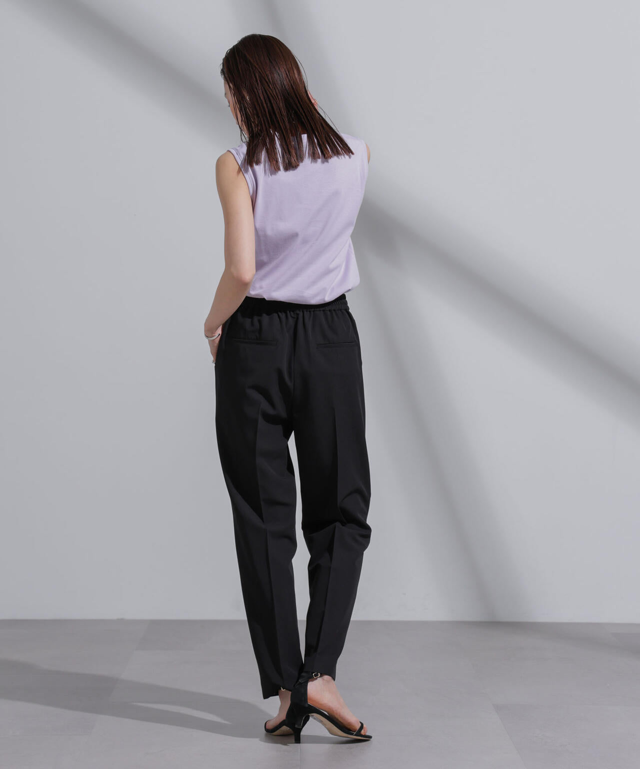 Anti Soaked(R)  汗染み防止 カラフルノースリTシャツ