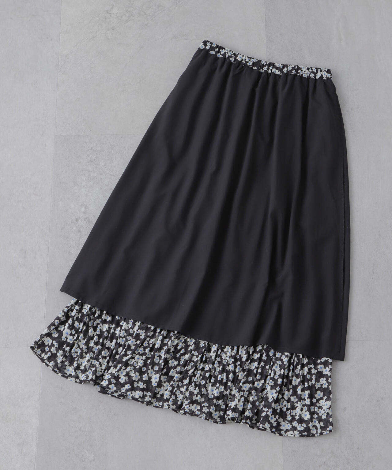 小花柄マジョリカプリーツスカート
