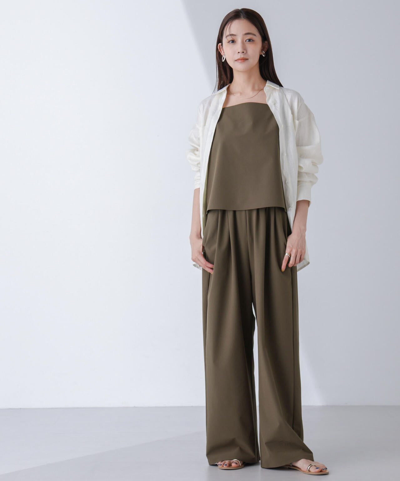 WATERSIDE＆DAILYWEAR/キャミセットアップ