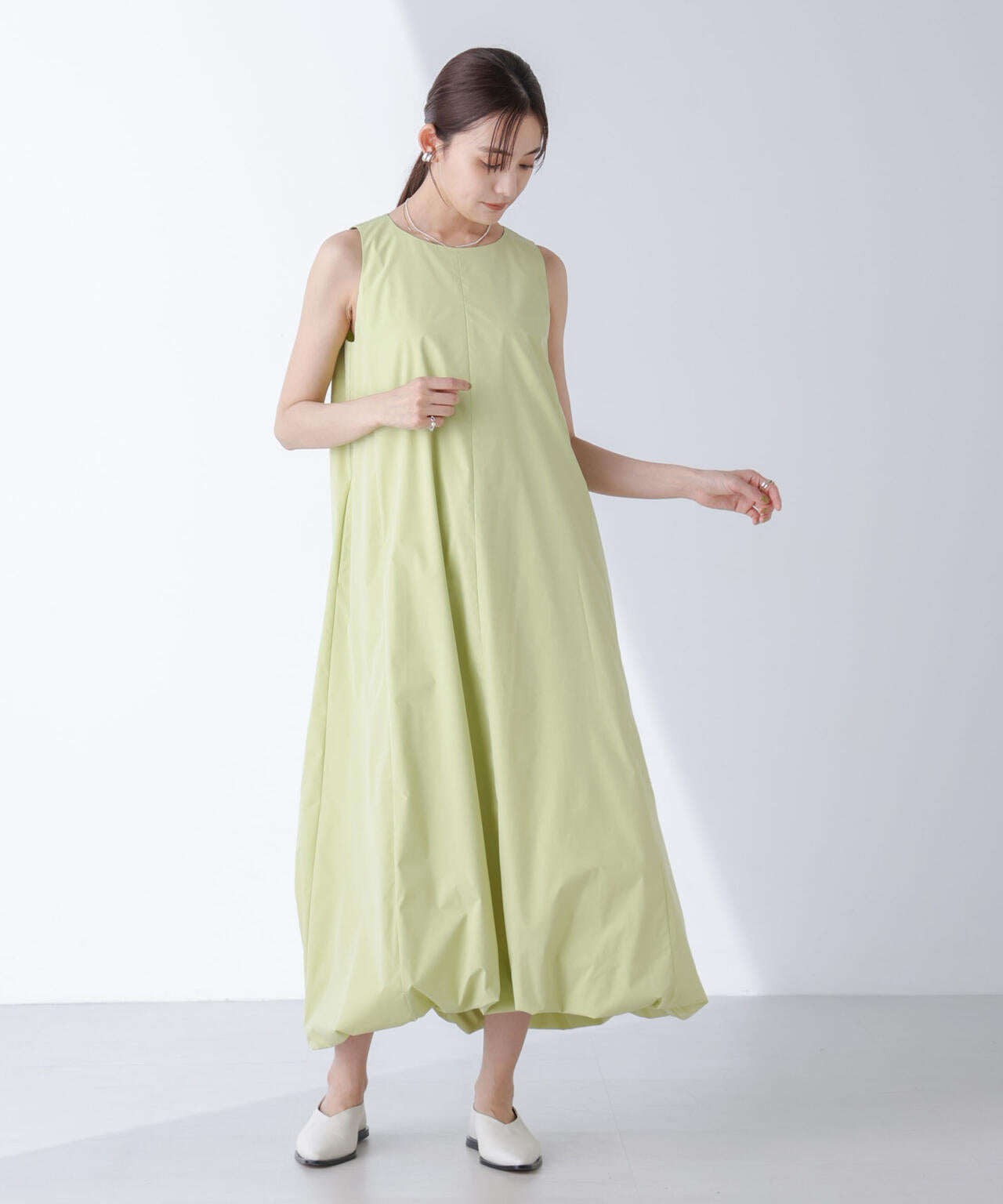 At PARK＆DAILYWEAR/ノースリバルーンワンピース