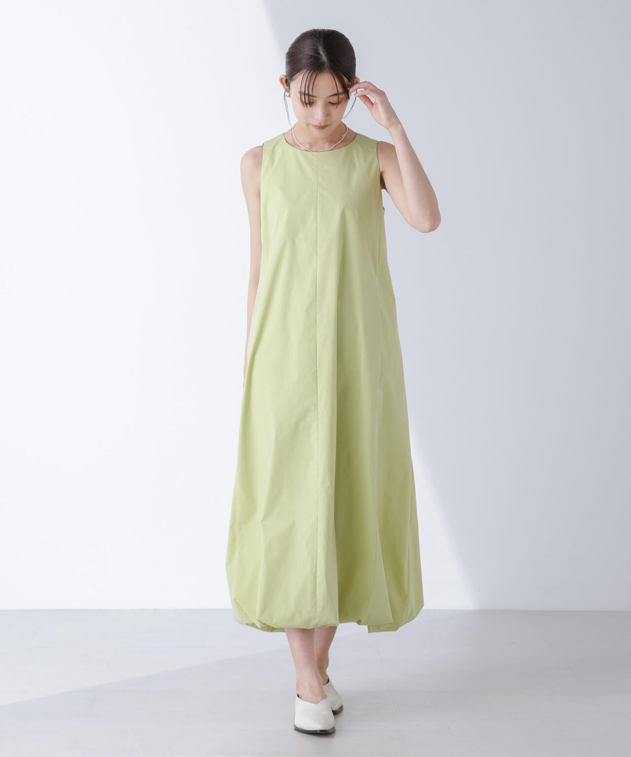 At PARK＆DAILYWEAR/ノースリバルーンワンピース