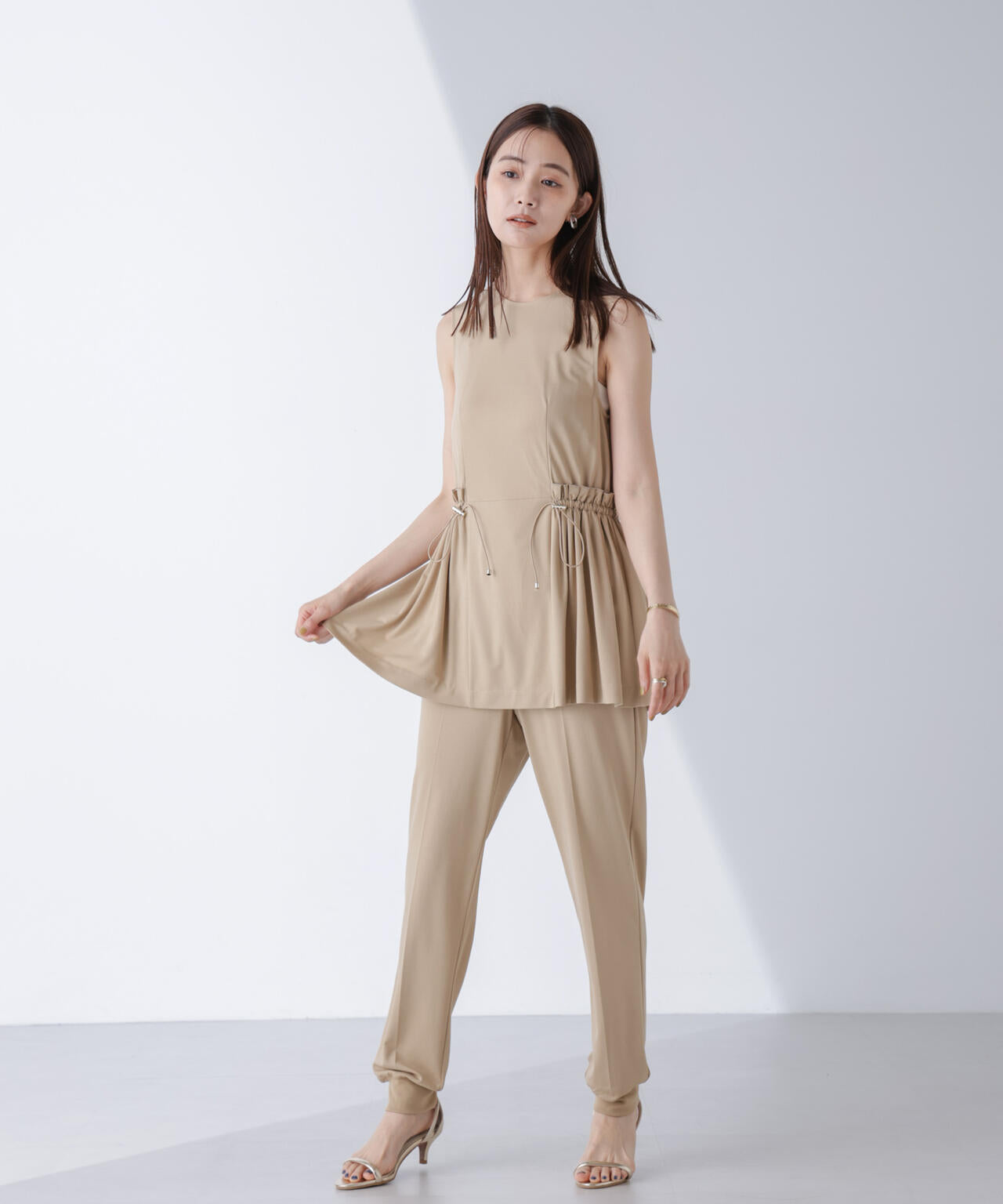 AtPARK＆DAILYWEAR/サイドドロストトップス（セットアップ可）