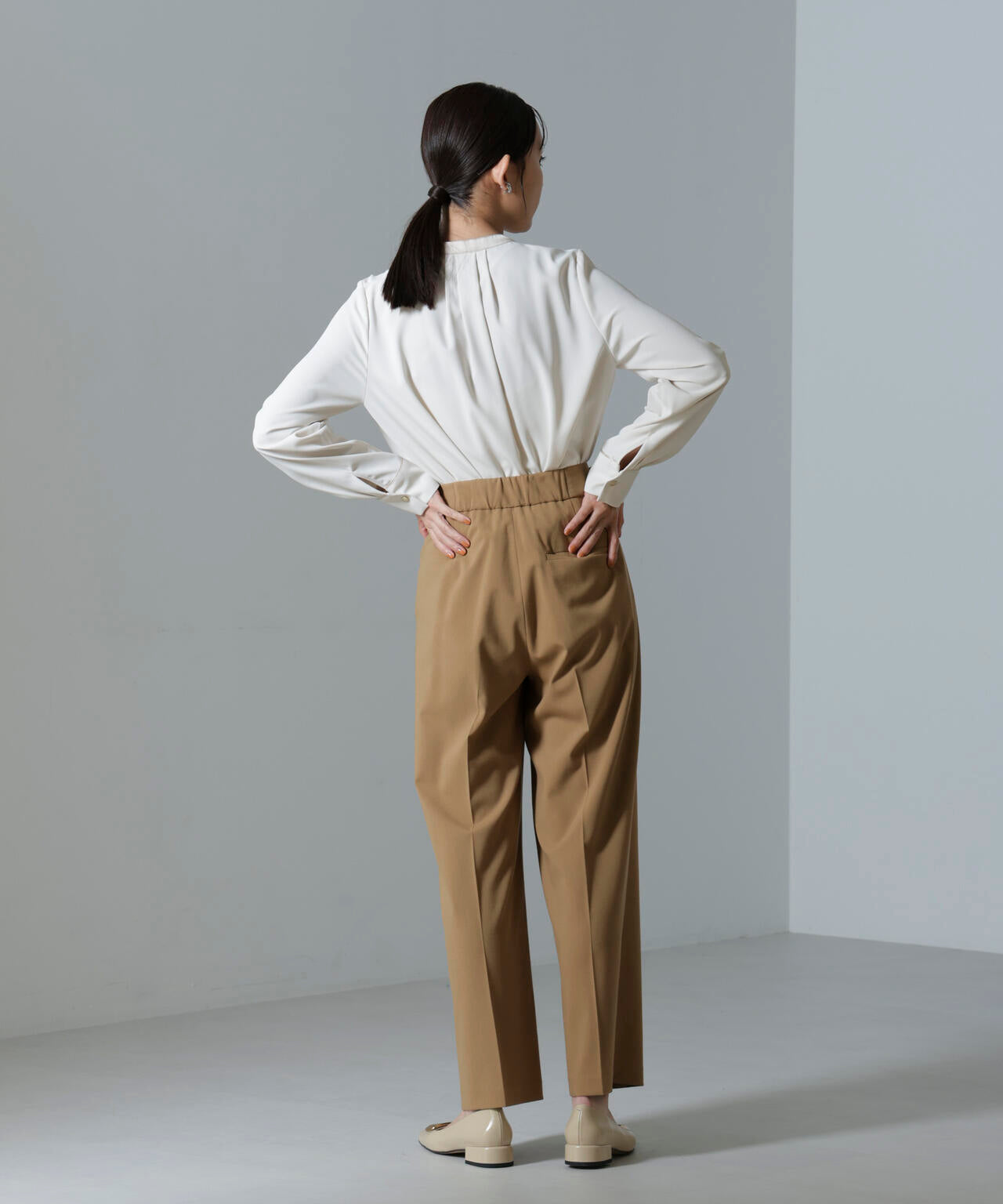 ドライウェザーストレッチ インタックワイドパンツ(セットアップ可)