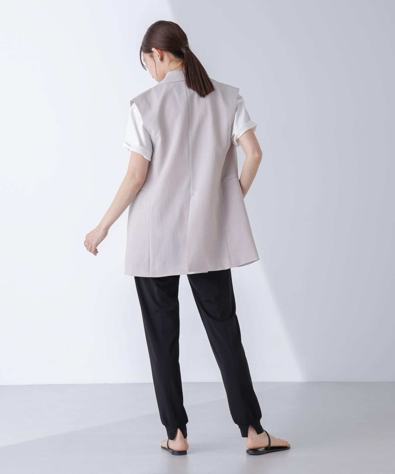 AtPARK＆DAILYWEAR/スリットジョガーパンツ（セットアップ可）