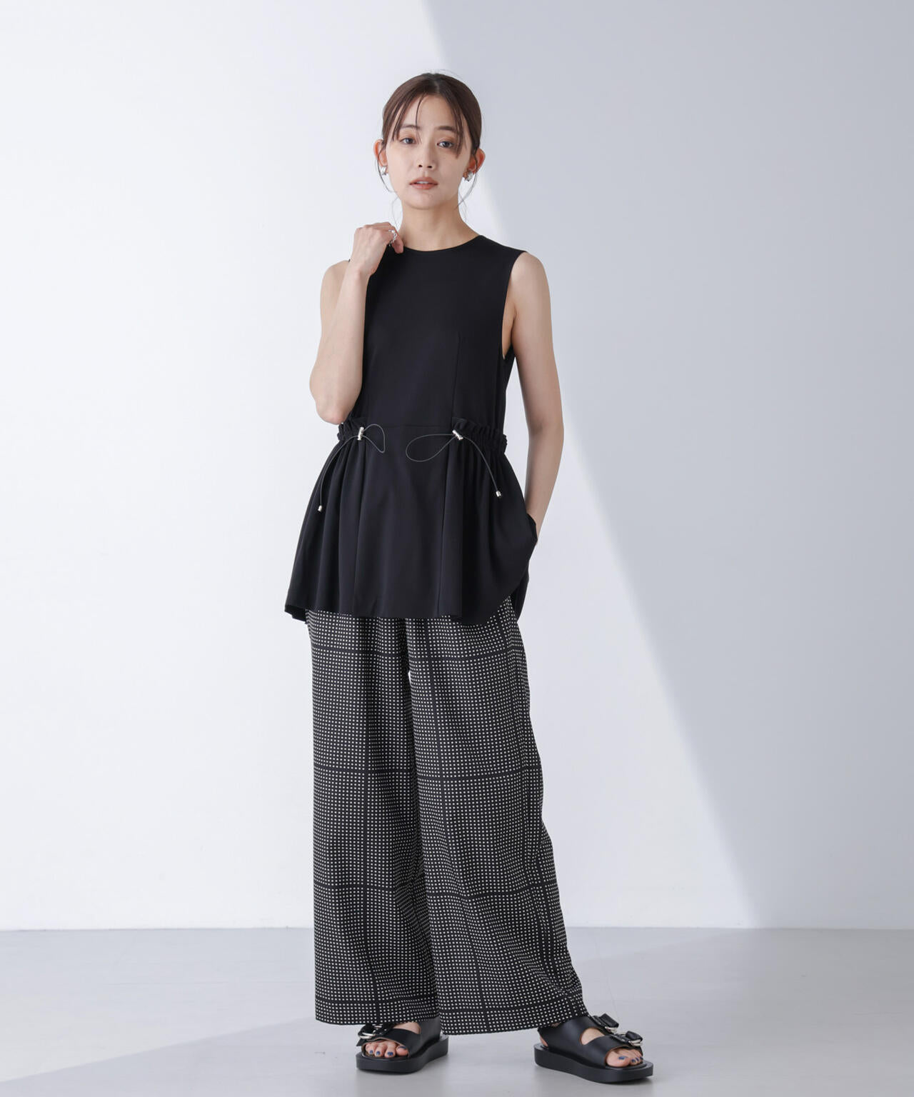 AtPARK＆DAILYWEAR/ドットプリントパンツ