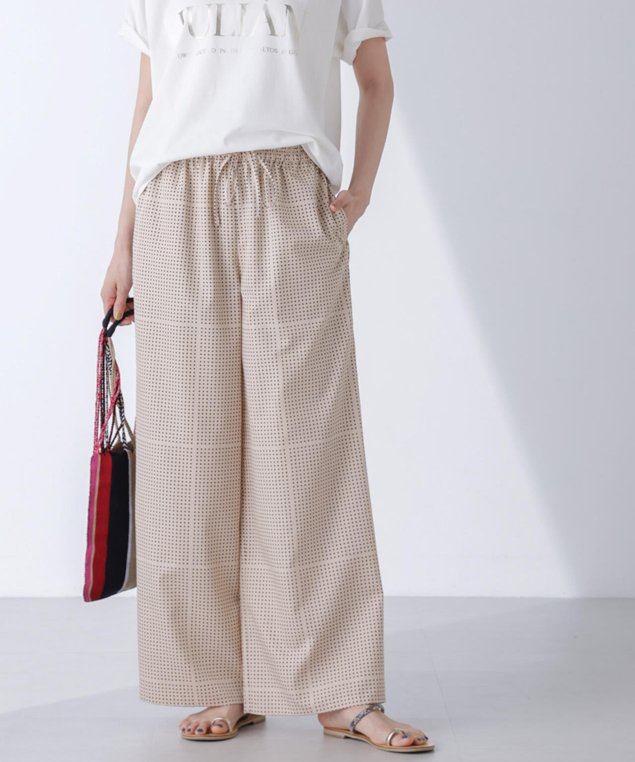 AtPARK＆DAILYWEAR/ドットプリントパンツ