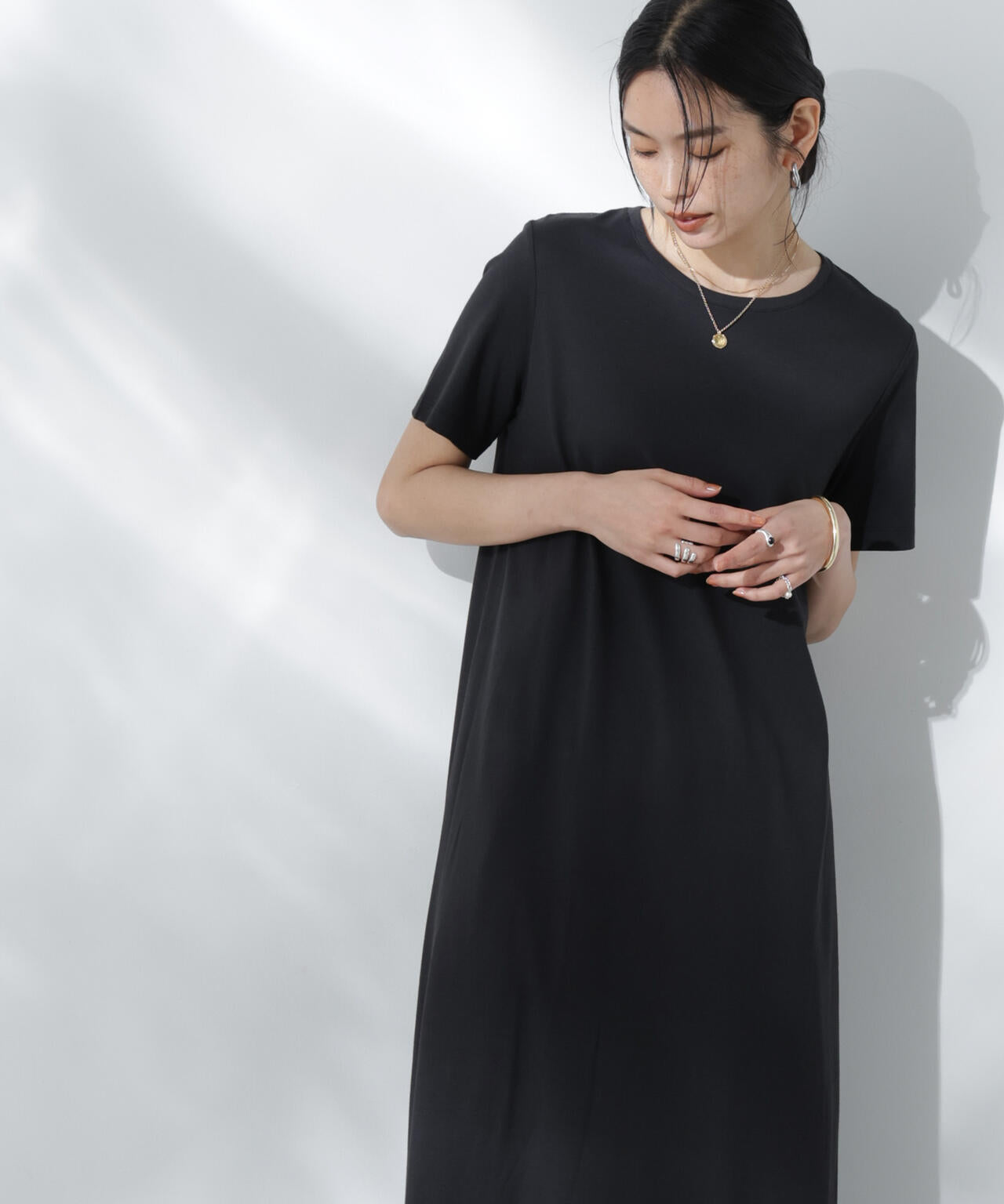 Anti Soaked(R) 汗染み防止フレアワンピース