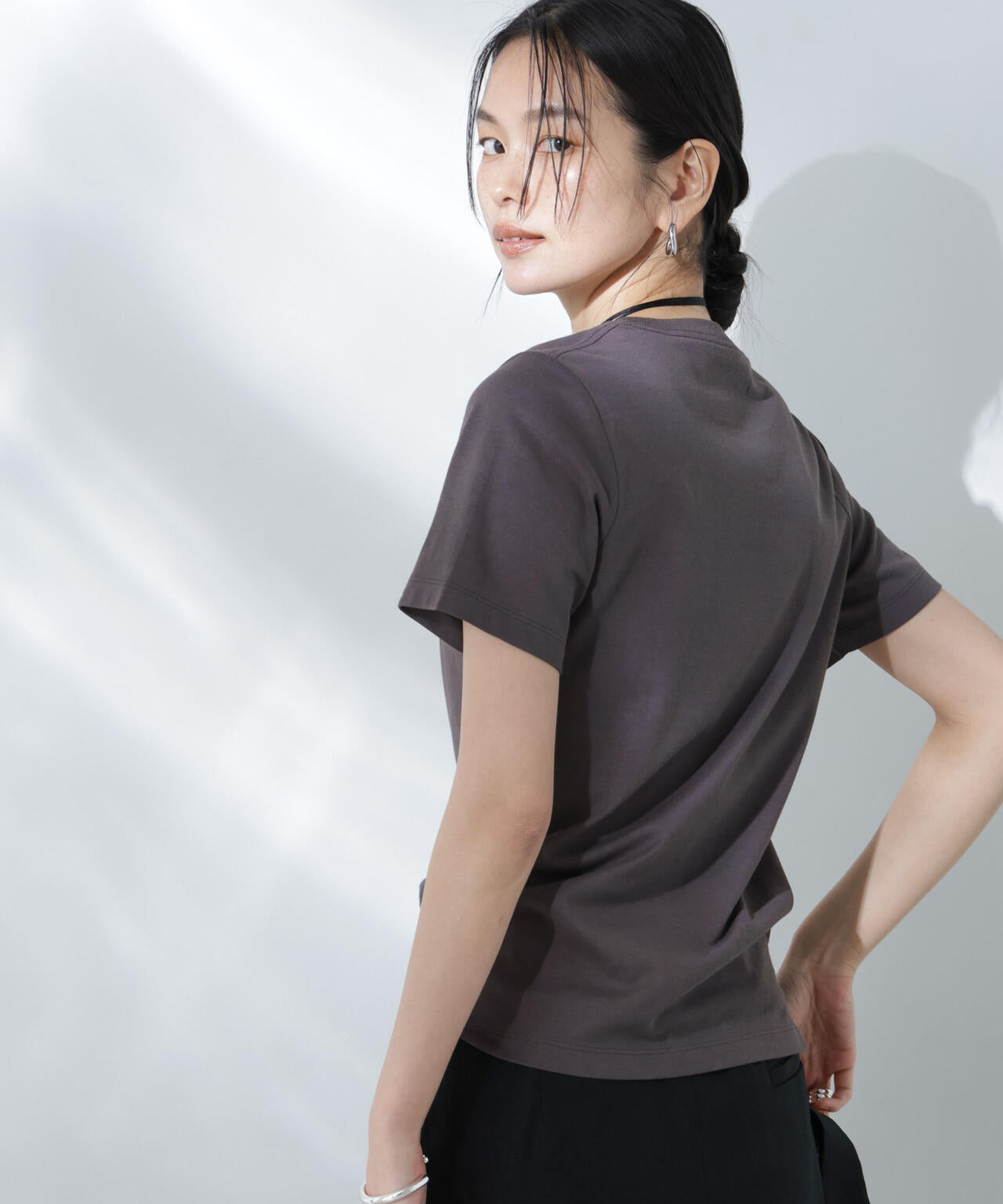Anti Soaked(R) 汗染み防止クルーネックTシャツ