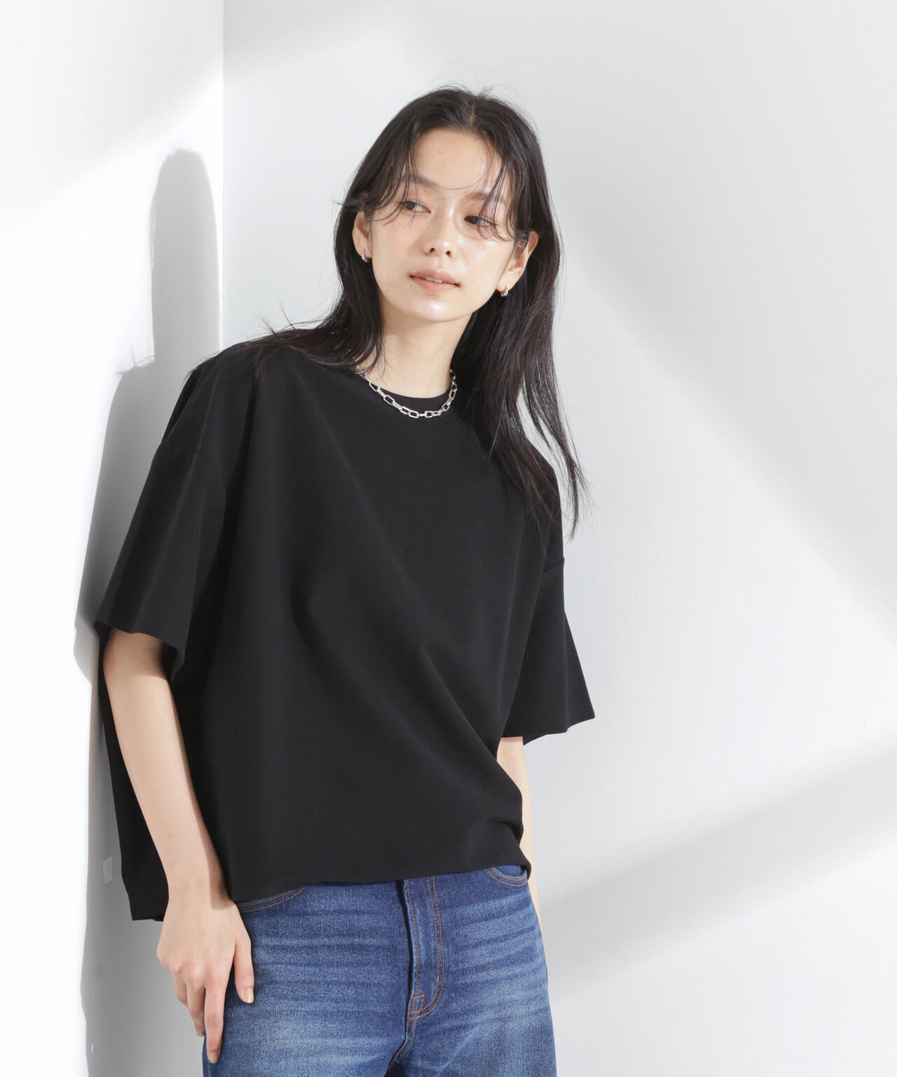 「MC」coveross(R)ツイル調 冷感プレーティング天竺Tシャツ