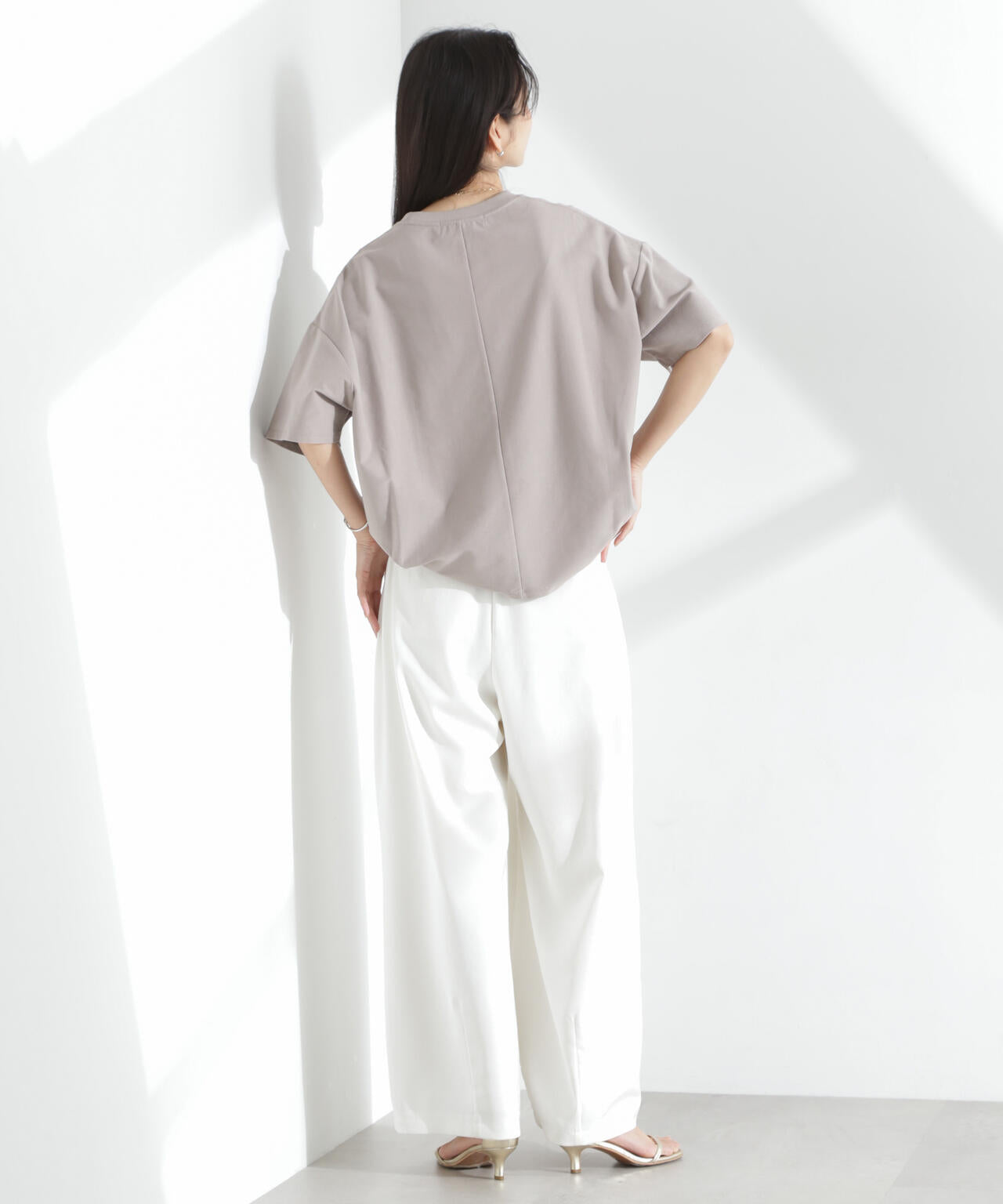 「MC」coveross(R)ツイル調 冷感プレーティング天竺Tシャツ