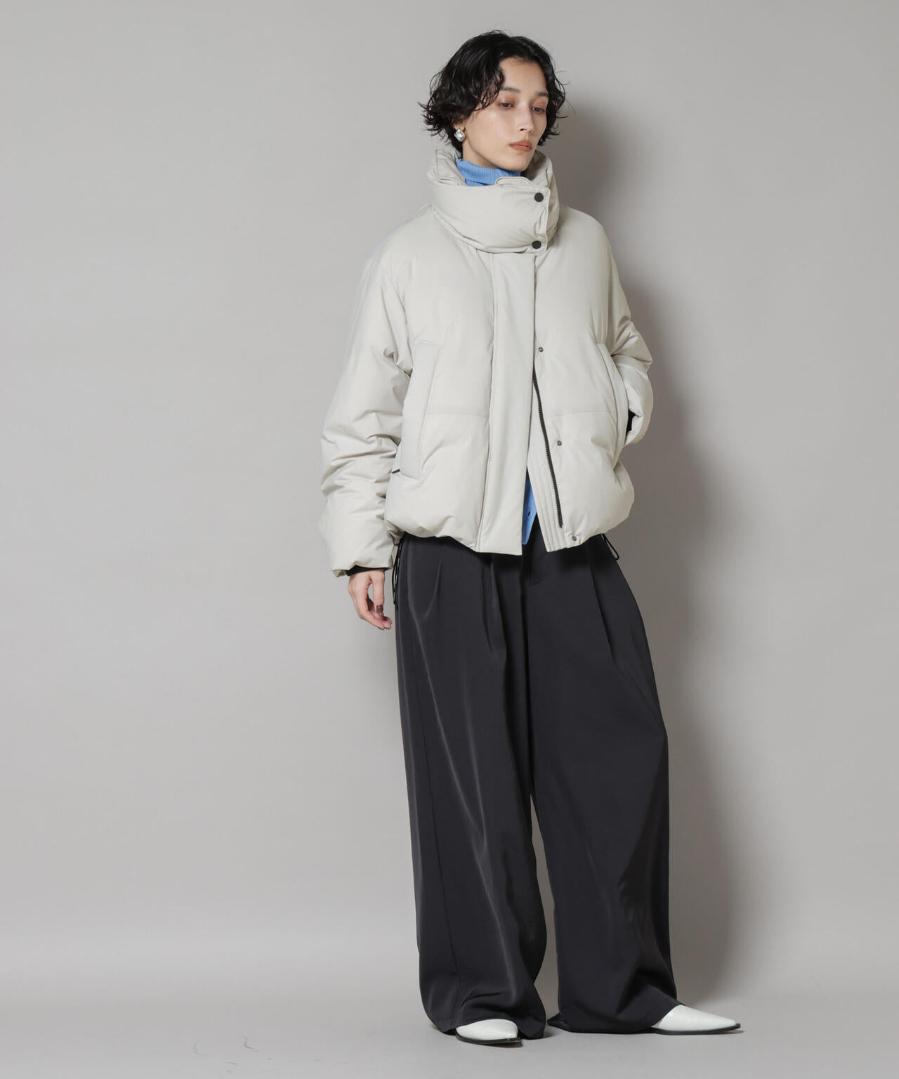 「西川ダウン(R)」ソロテックスショートダウン