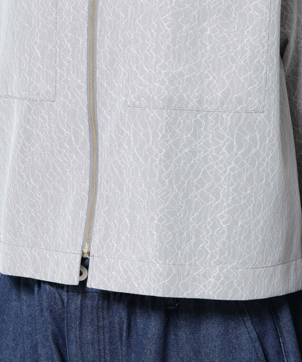 レースボンディングシャツブルゾン