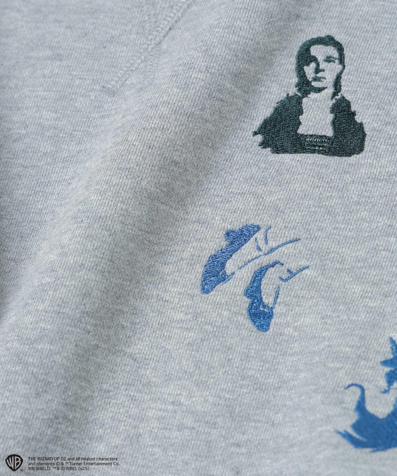 THE WIZARD OF OZ 刺繍スウェットトップス