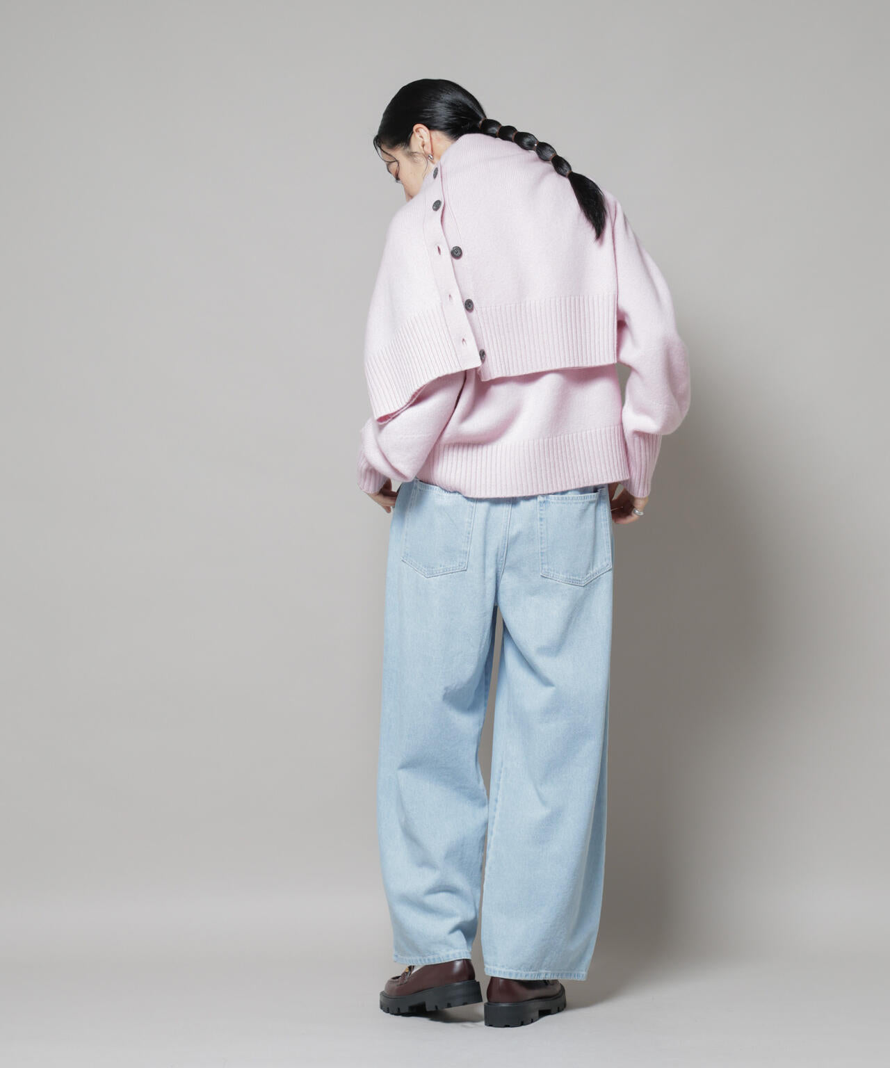 ドロストデニムパンツ(セットアップ可)