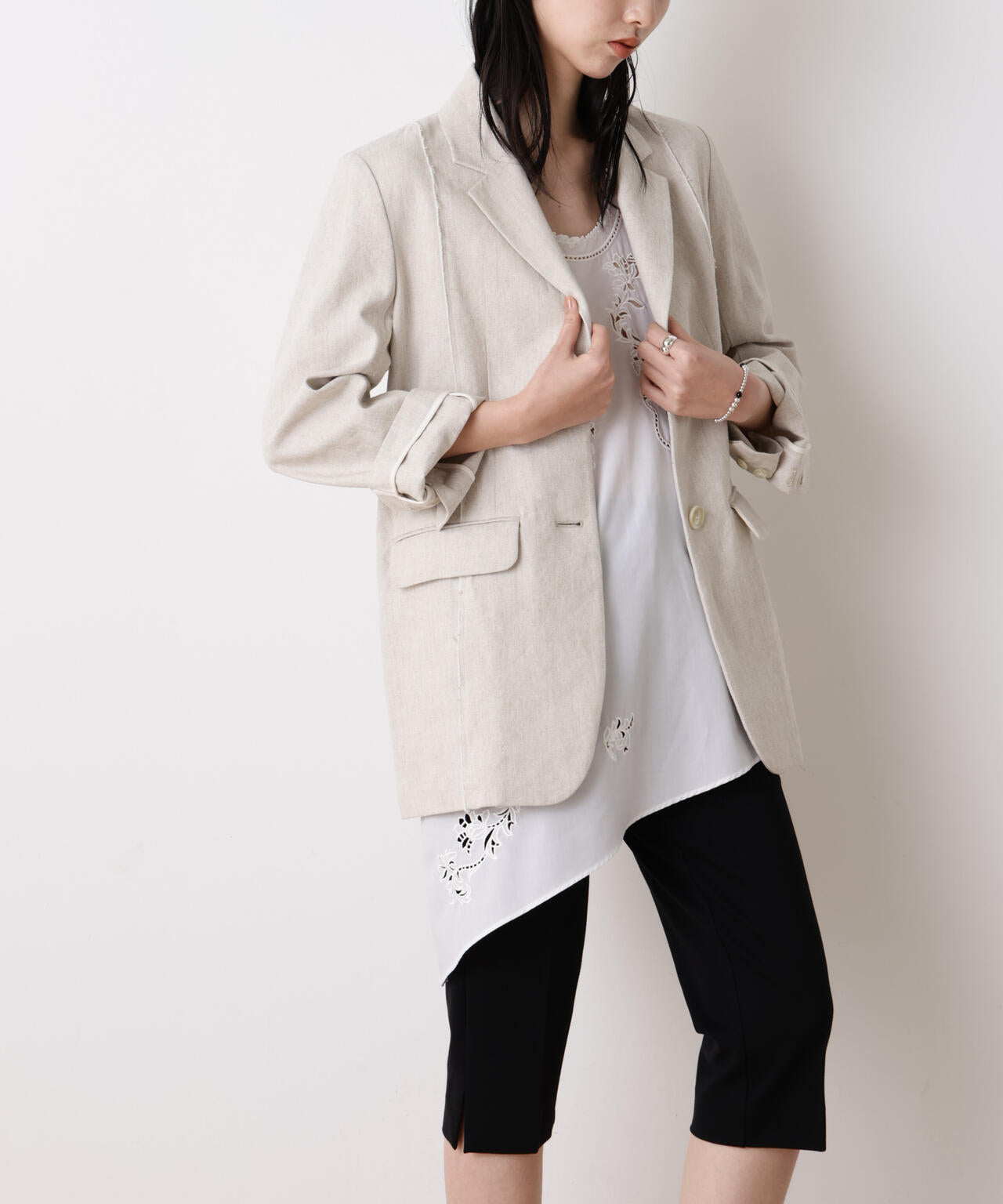「STEVELOUR」リネンコットンジャケット