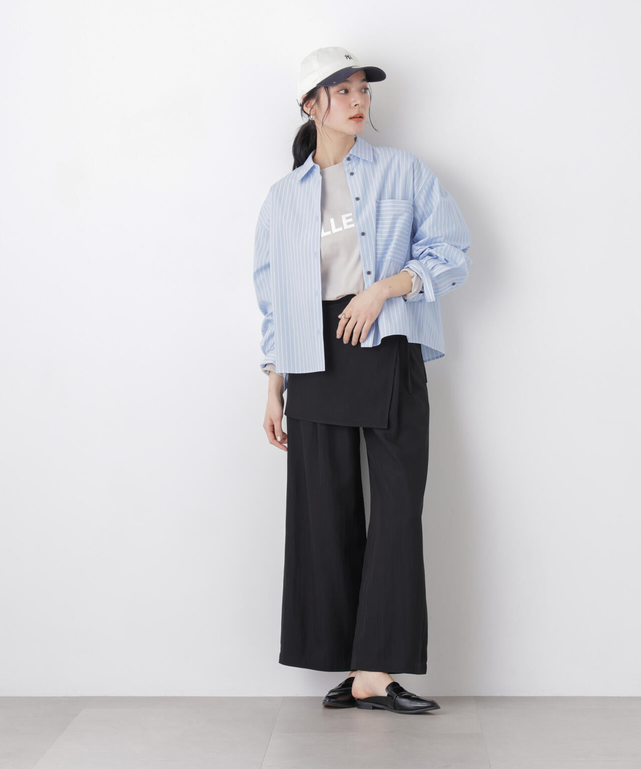 ロゴプリントロングスリーブTシャツ