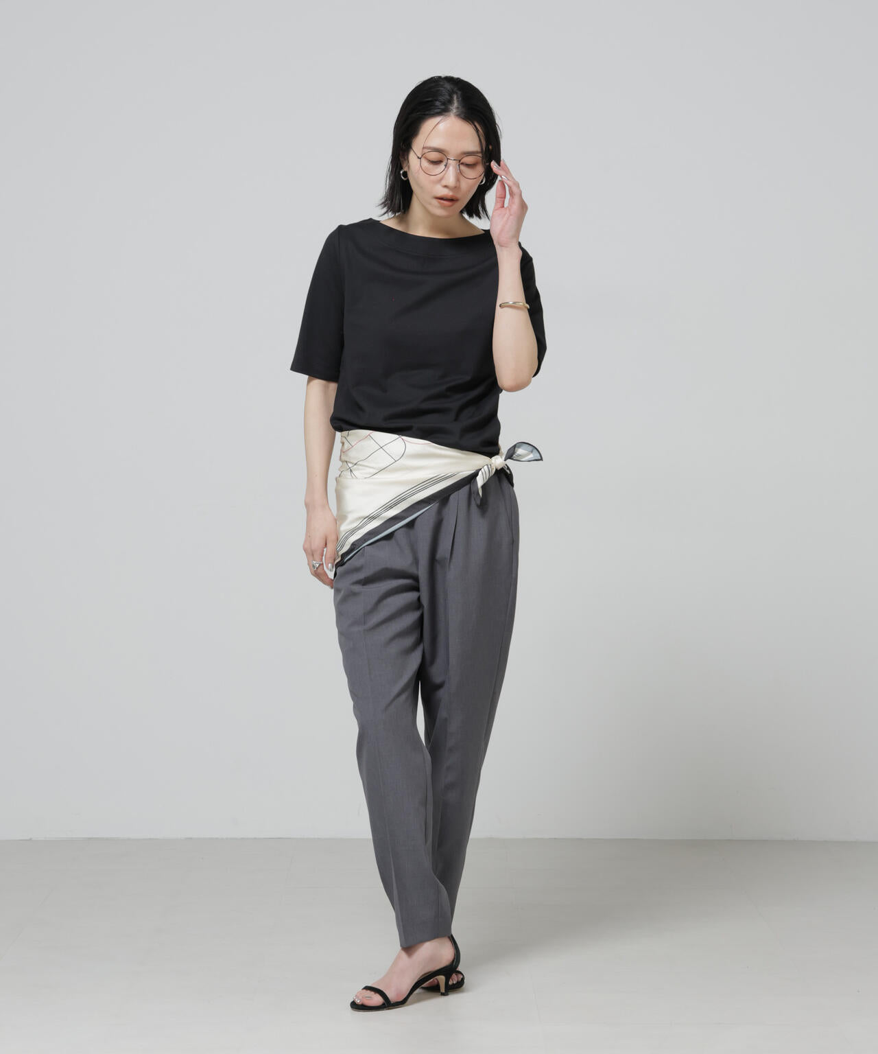 Anti Soaked(R) 汗染み防止ボートネックTシャツ