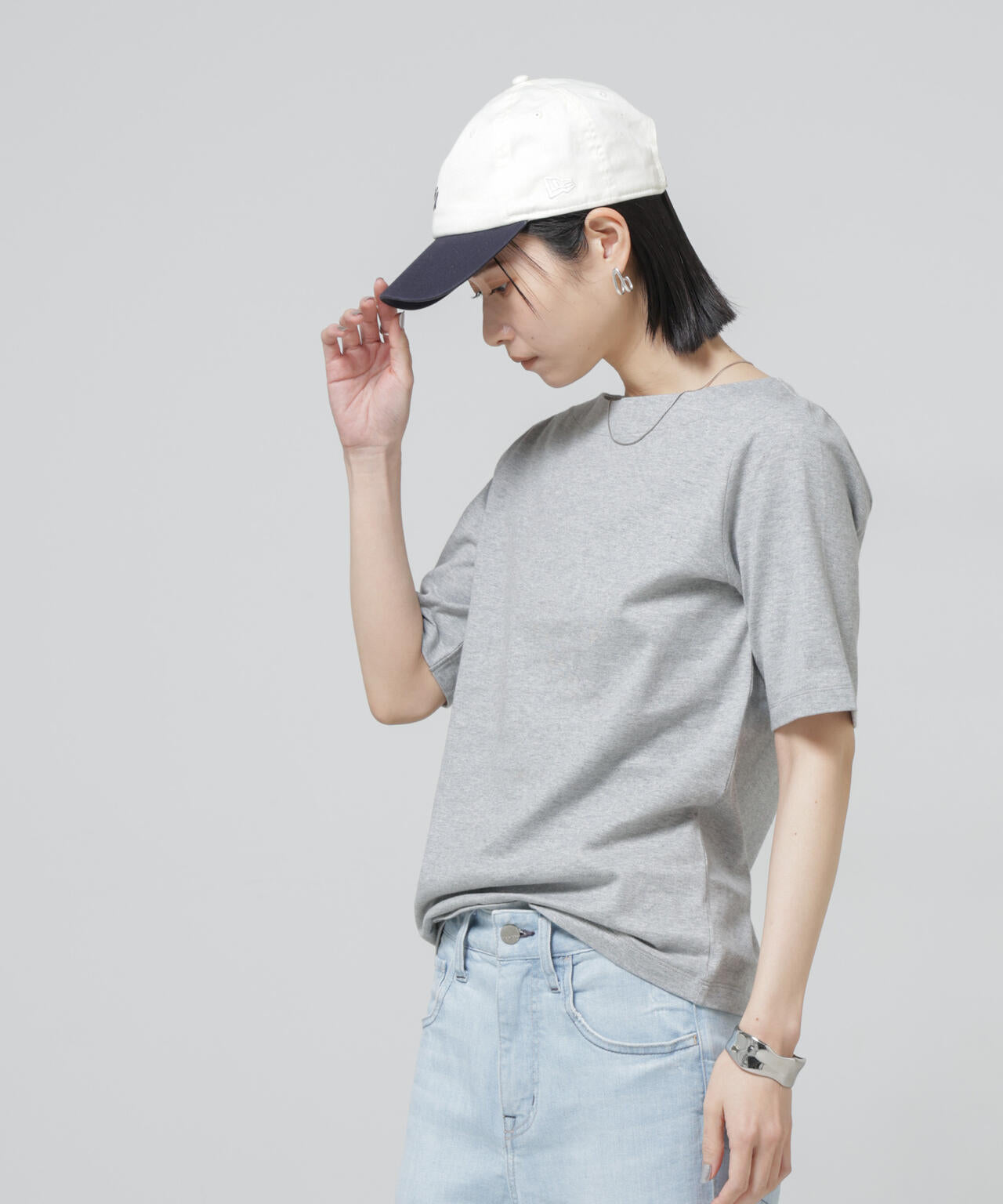 Anti Soaked(R) 汗染み防止ボートネックTシャツ